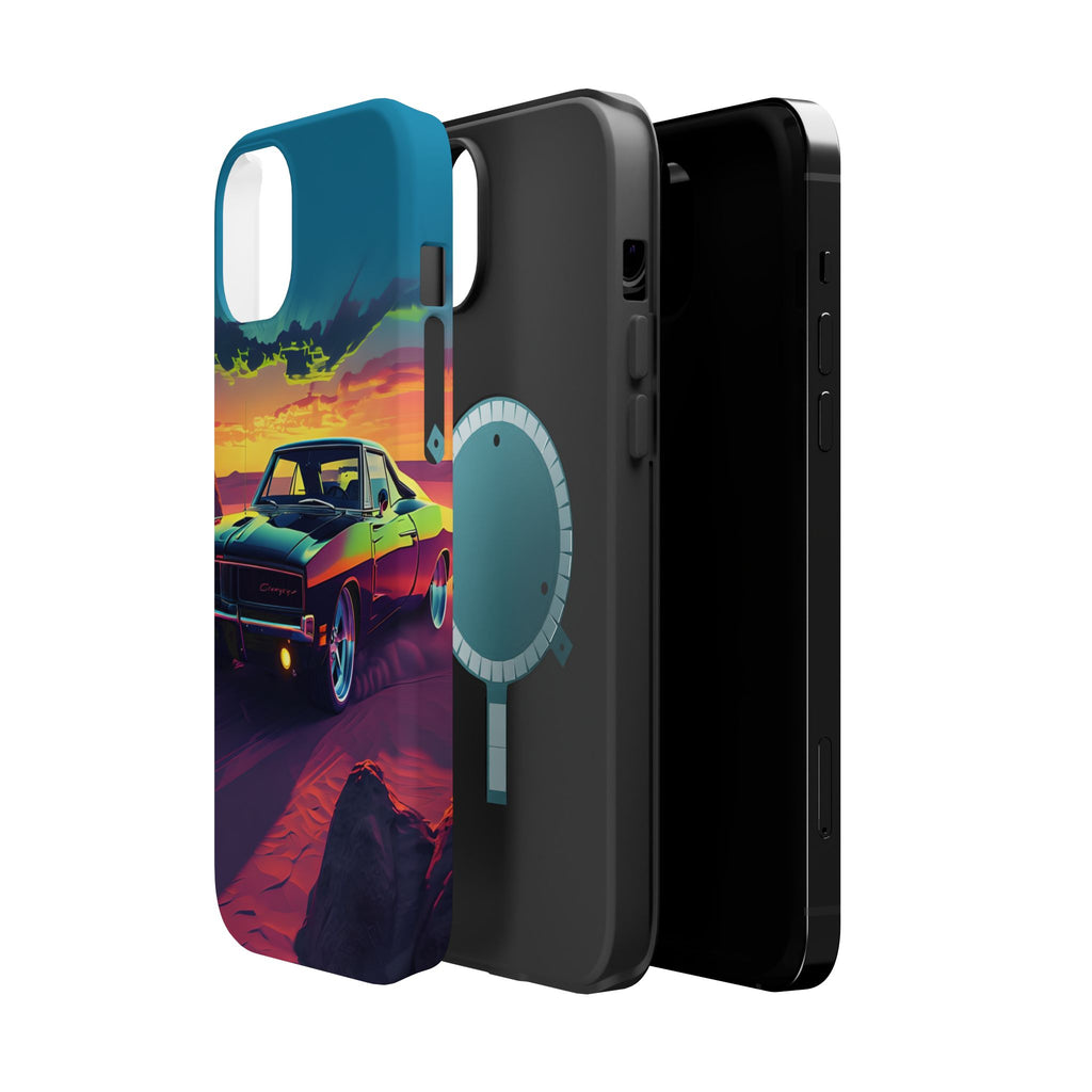 iPhone 17 Case - Retro Muscular Car Design