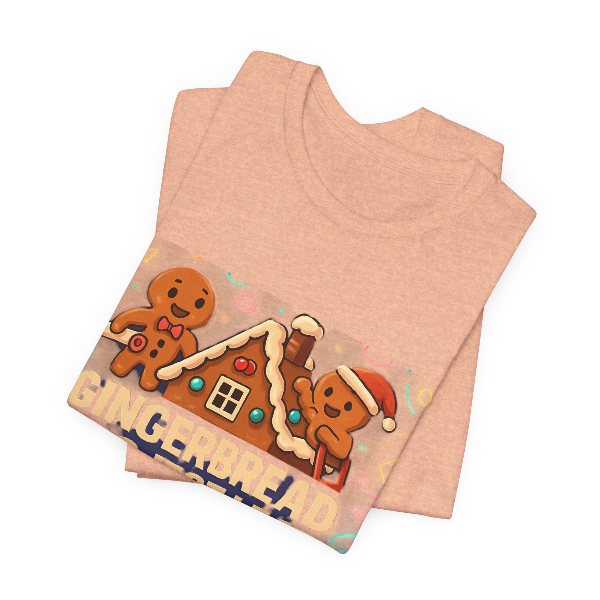 Gingerbread Project Lab T-Shirt — Cute Holiday Cookie House Tee