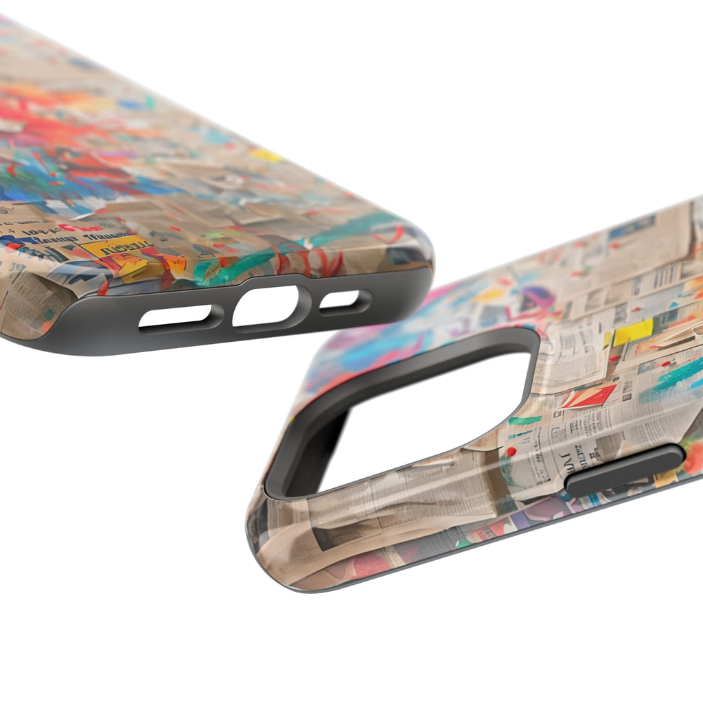 iPhone 17 Case vibrant glossy colorful art