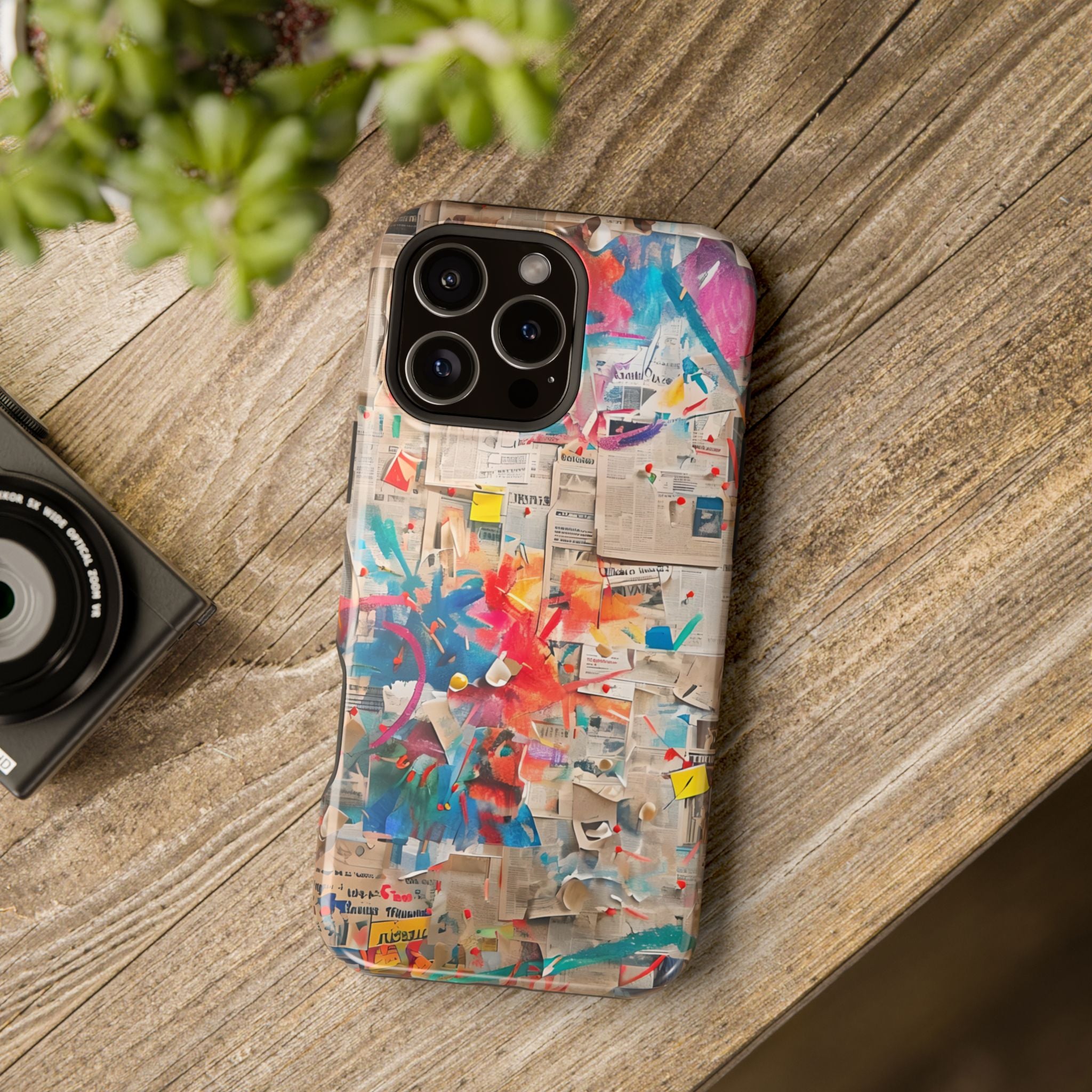 iPhone 17 Case vibrant glossy colorful art
