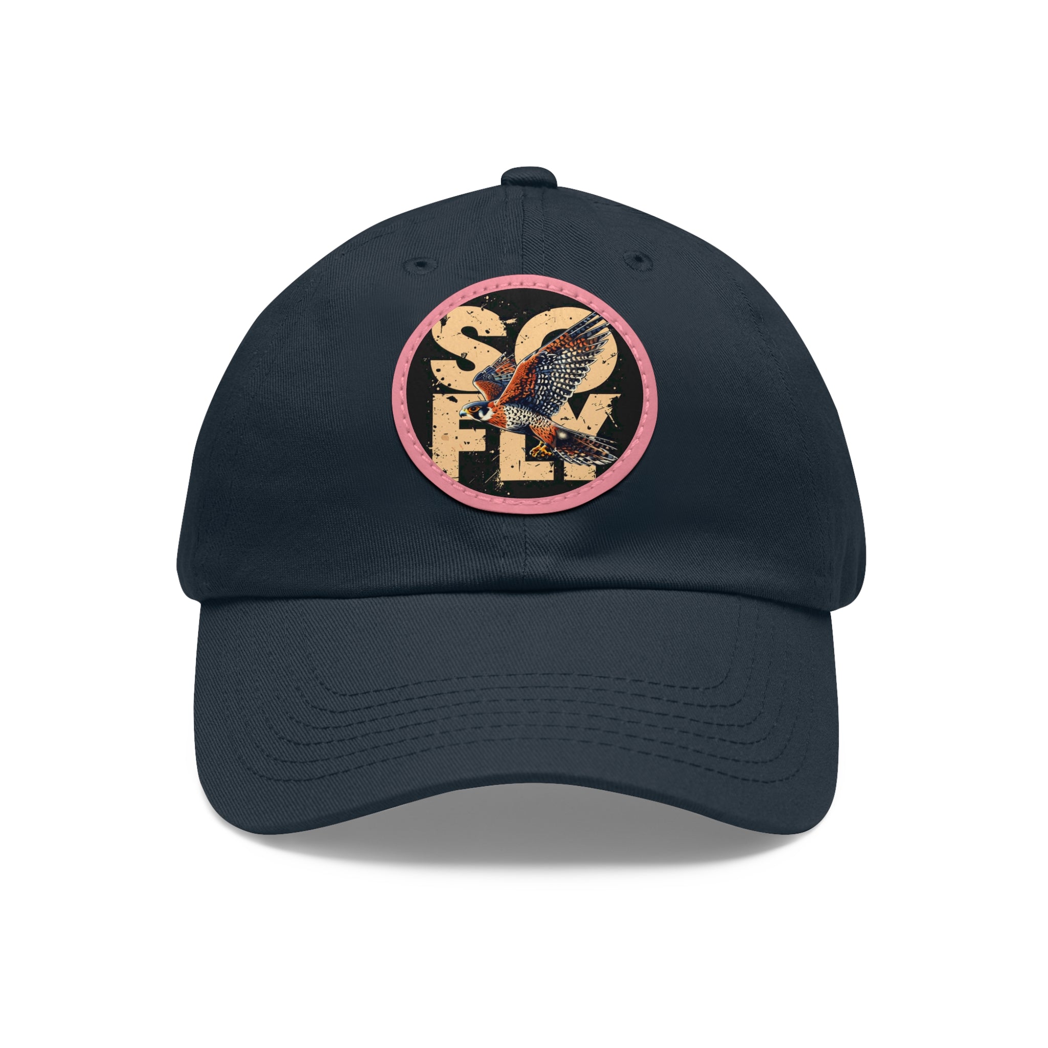 Stylish Dad Hat with Leather Patch, Casual Baseball Cap, Gift for Dads, Outdoor Accessory, Summer Fashion