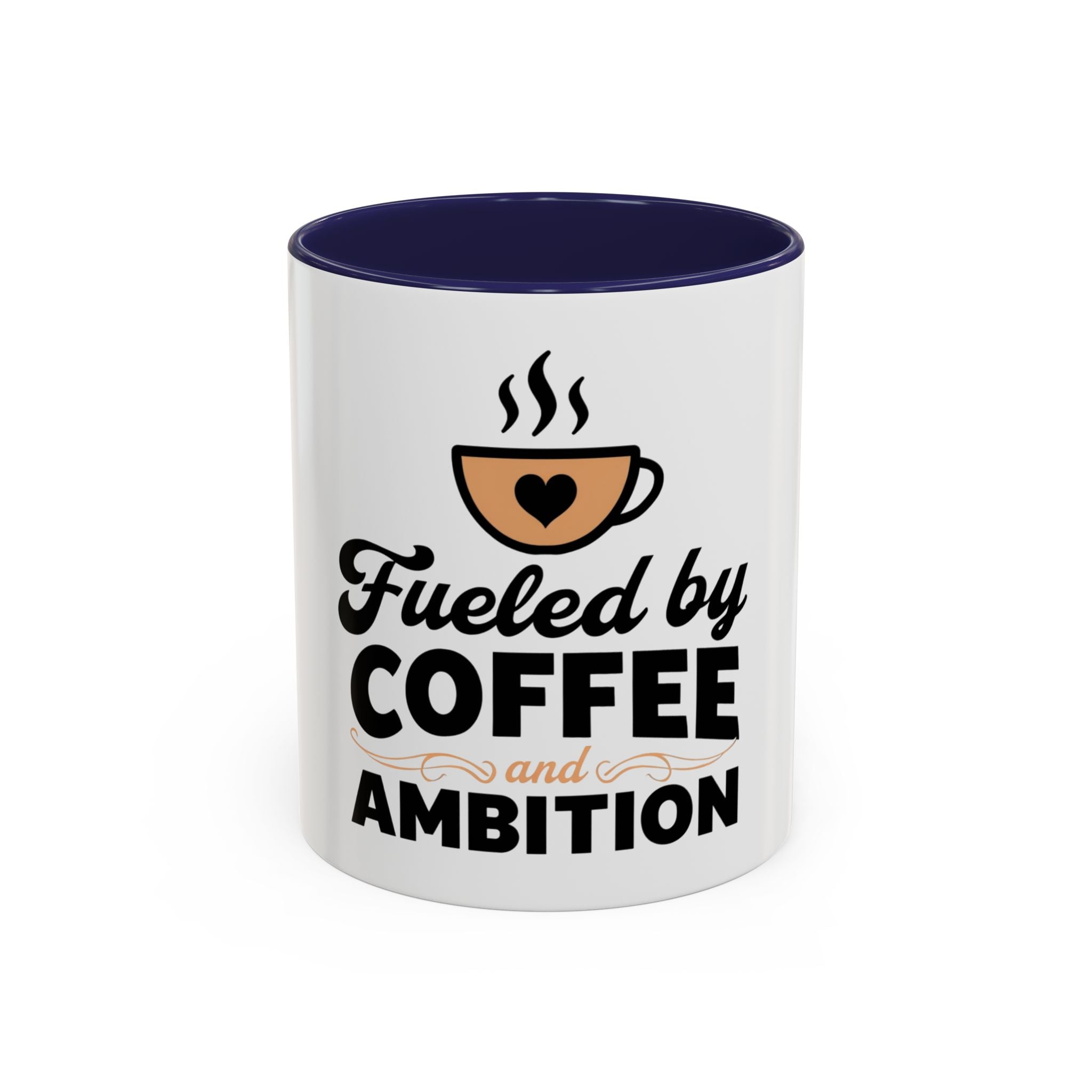 Motivational Coffee Mug - Fueled by Coffee and Ambition