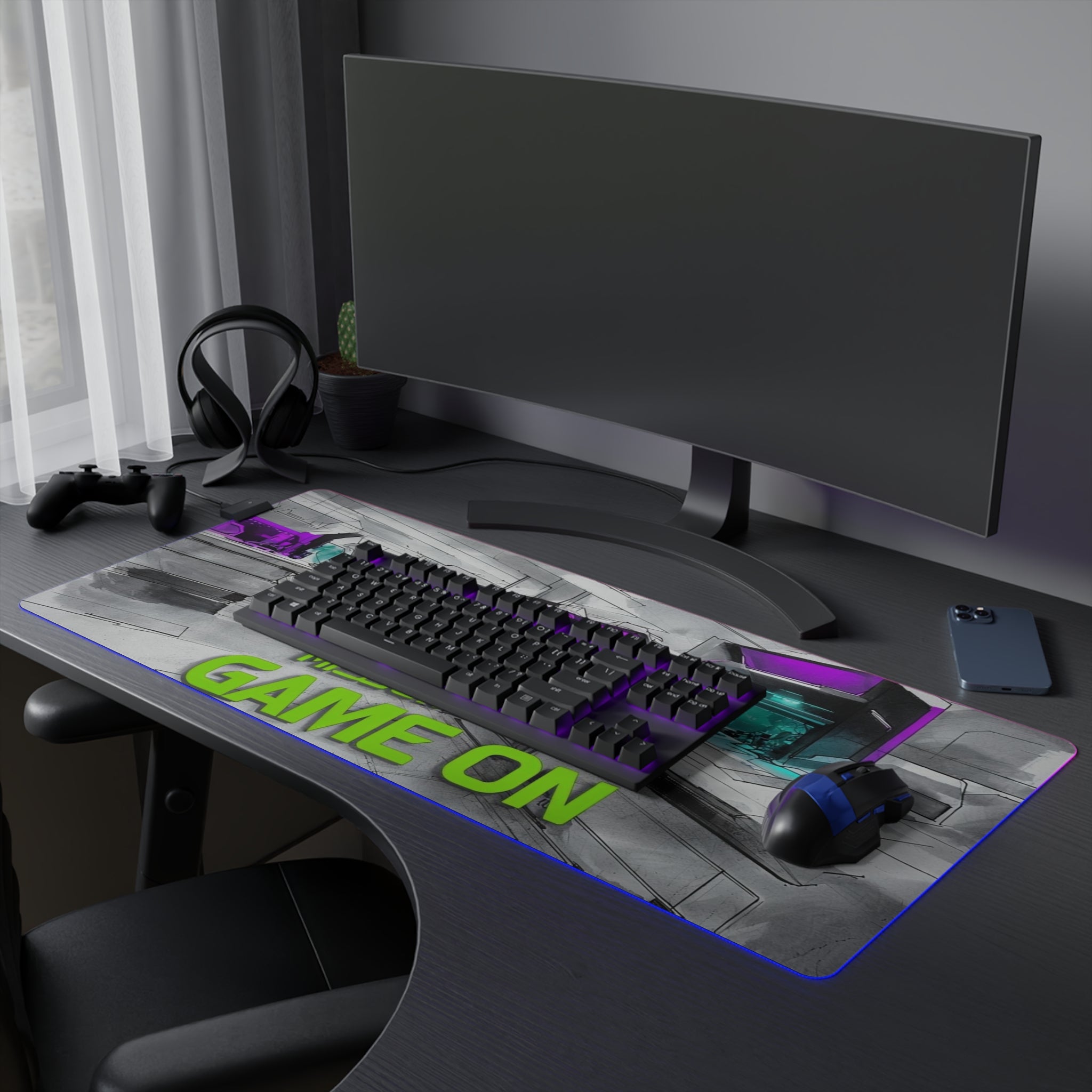 LED Gaming Mouse Pad