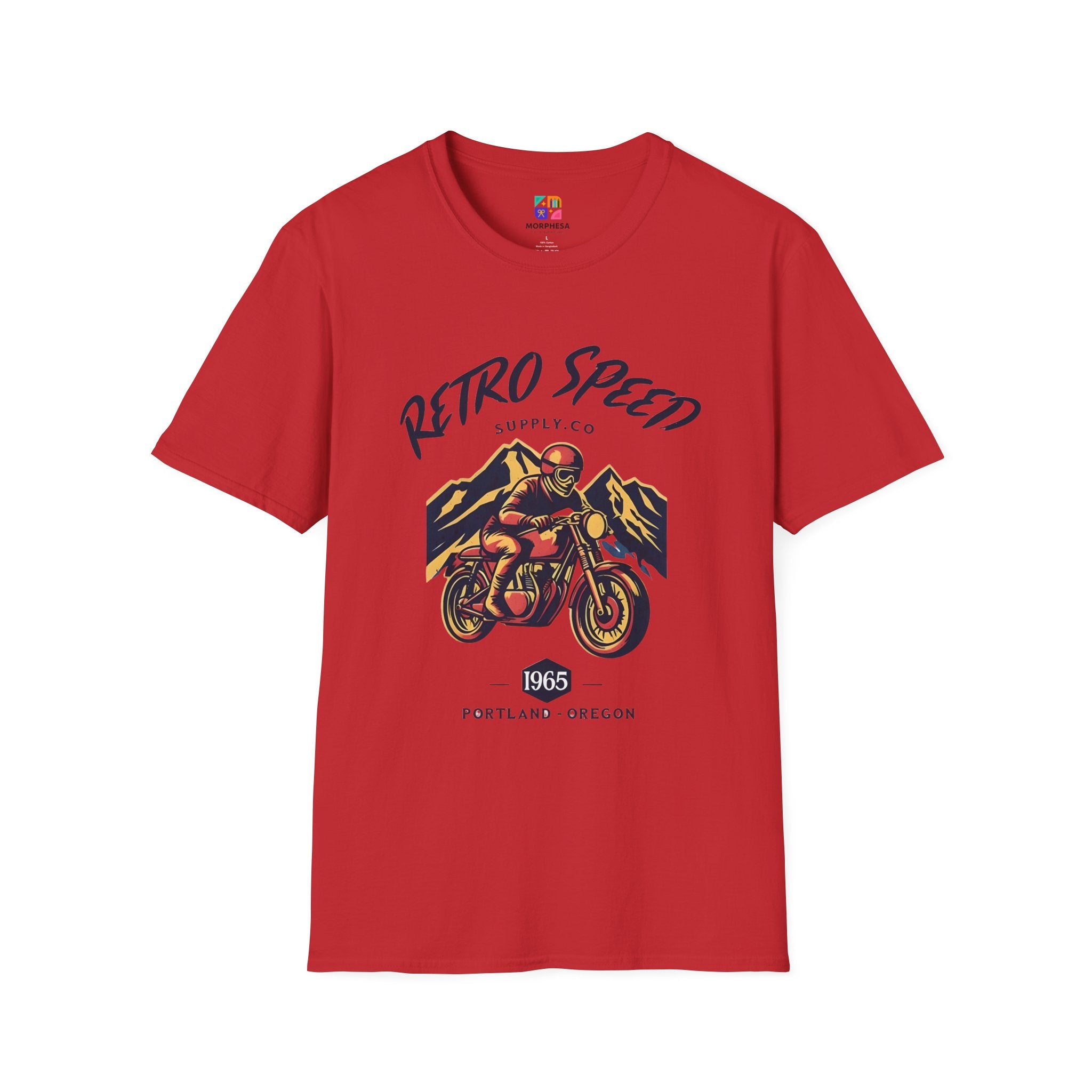 Retro Speed T-Shirt, Retro TShirt Men, Vintage Graphic Tee, Motorcycle Shirt, Streetwear Aesthetic, Trendy Shirt, Gift for Him