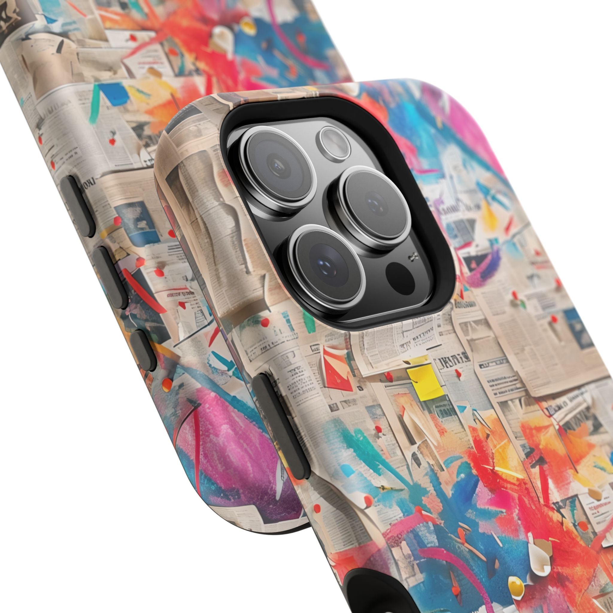 iPhone 17 Case vibrant glossy colorful art