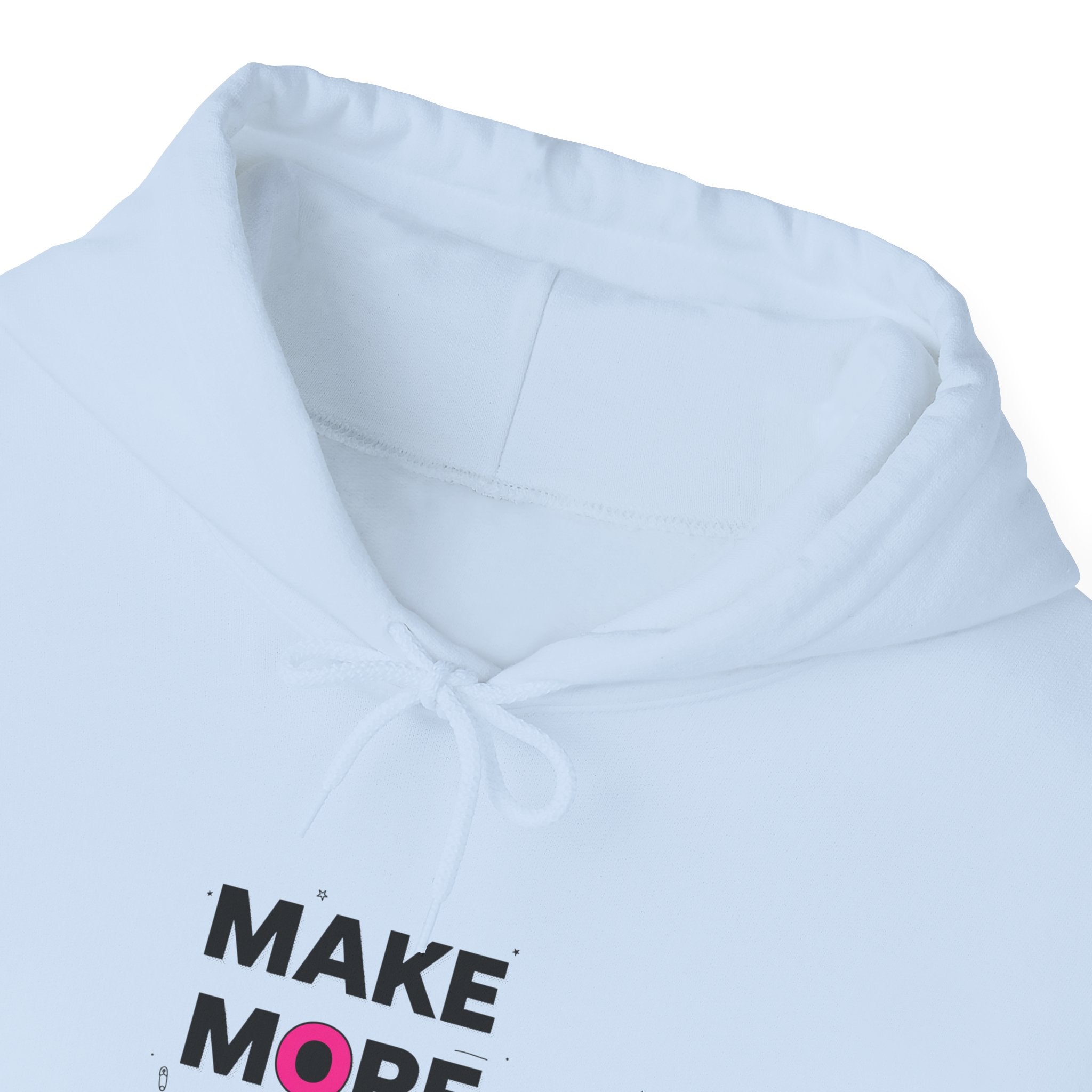 Make More Zines Hoodie | ransom collage, cutout letters design