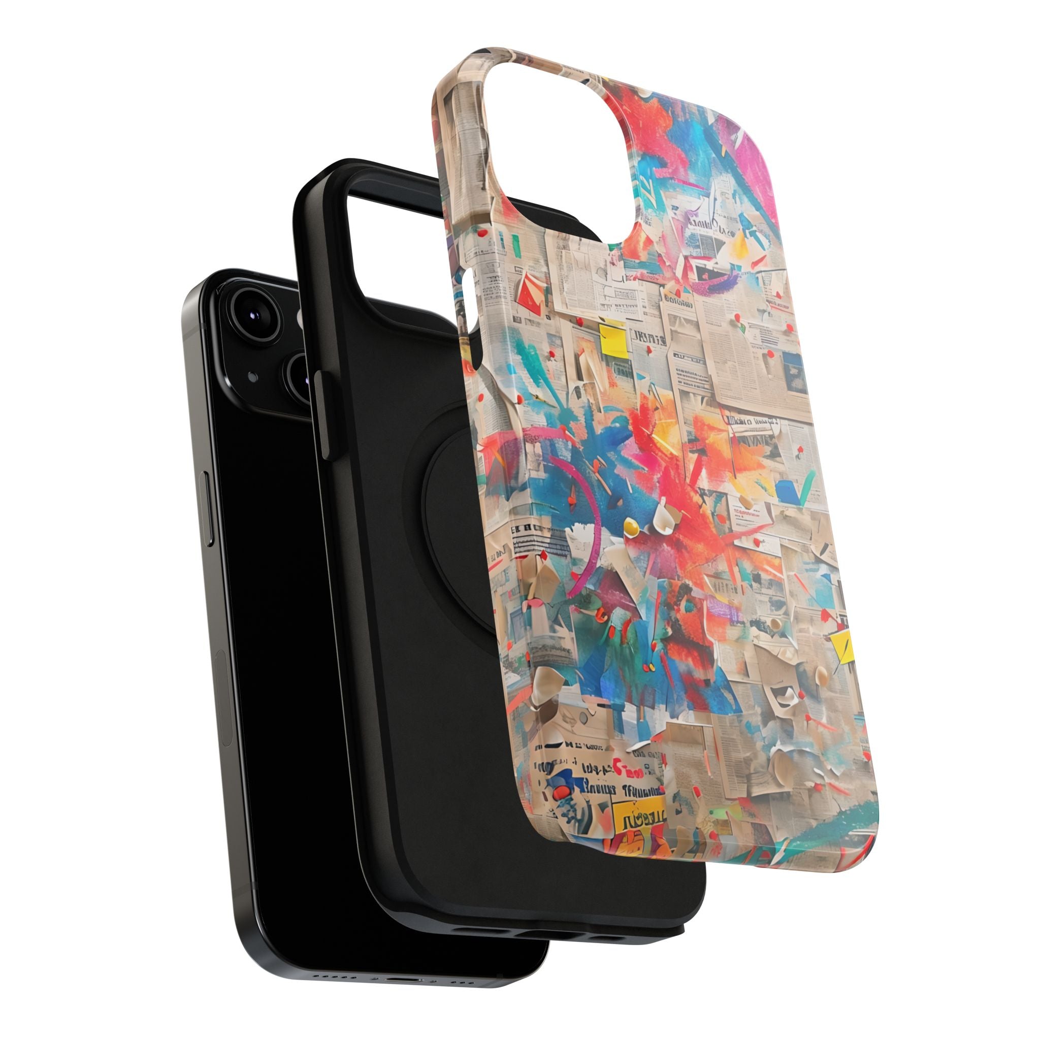 iPhone 17 Case vibrant glossy colorful art