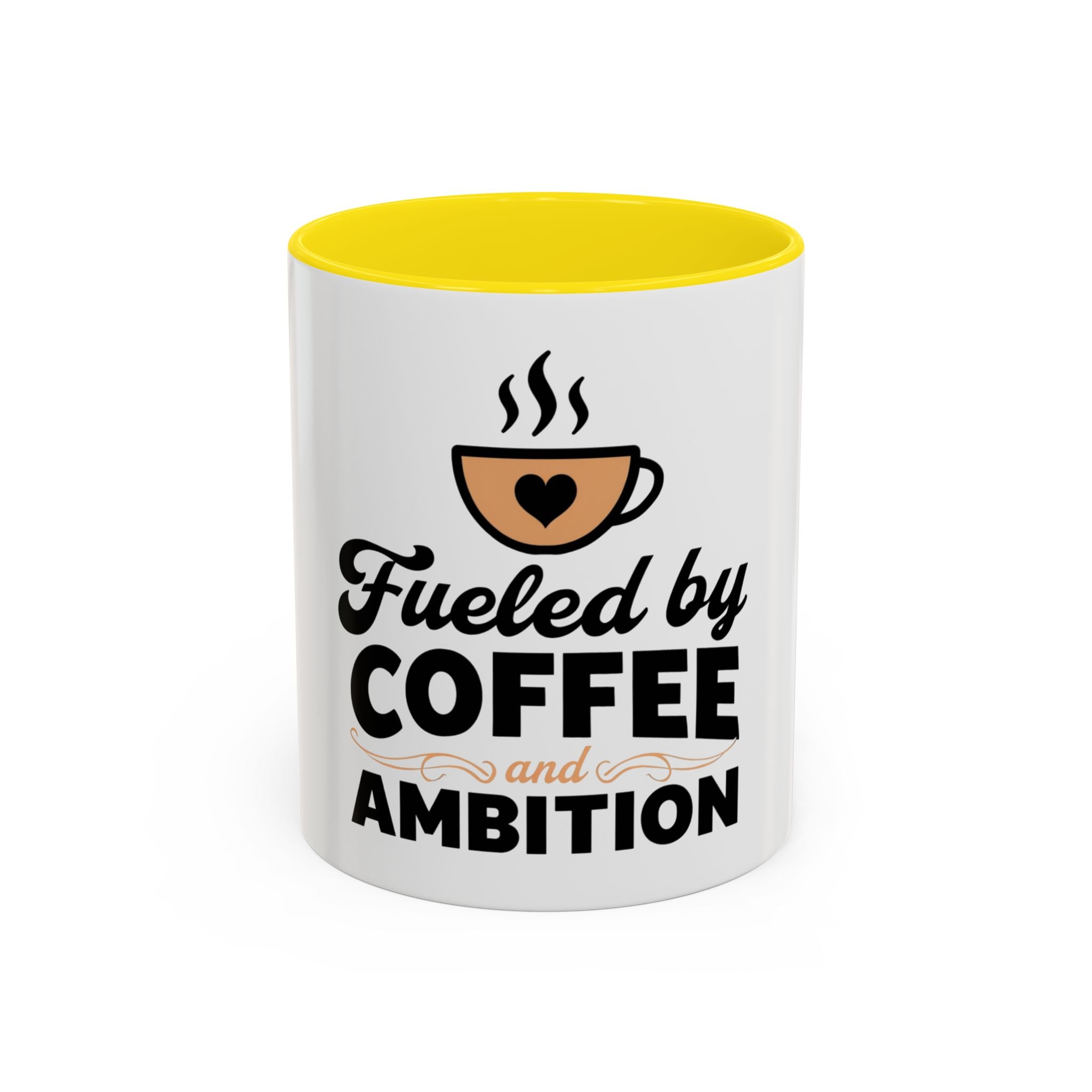 Motivational Coffee Mug - Fueled by Coffee and Ambition