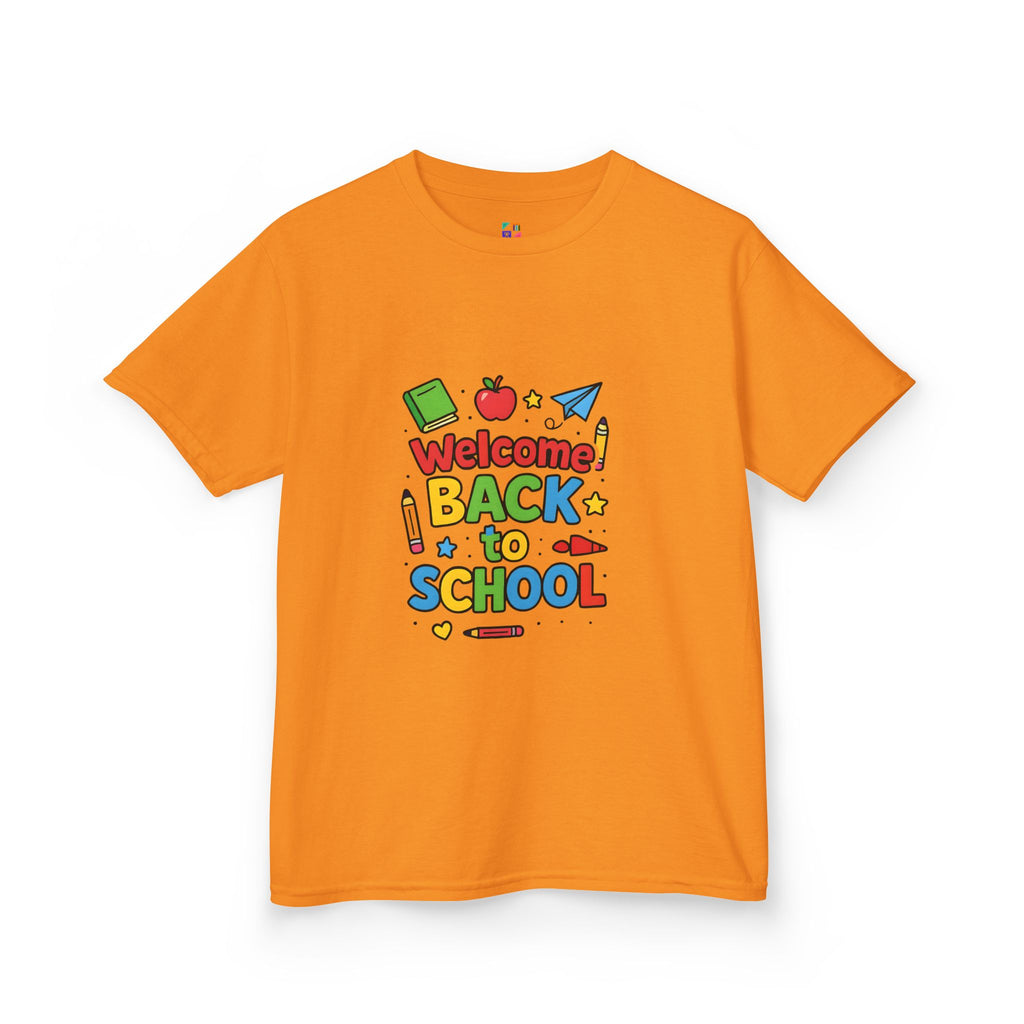 Kids School Graphic Tee, Back to School Outfit Gift Shirt, Youthful Vibrant Children's Birthday Tshirt, First Day of School Apparel, Cute