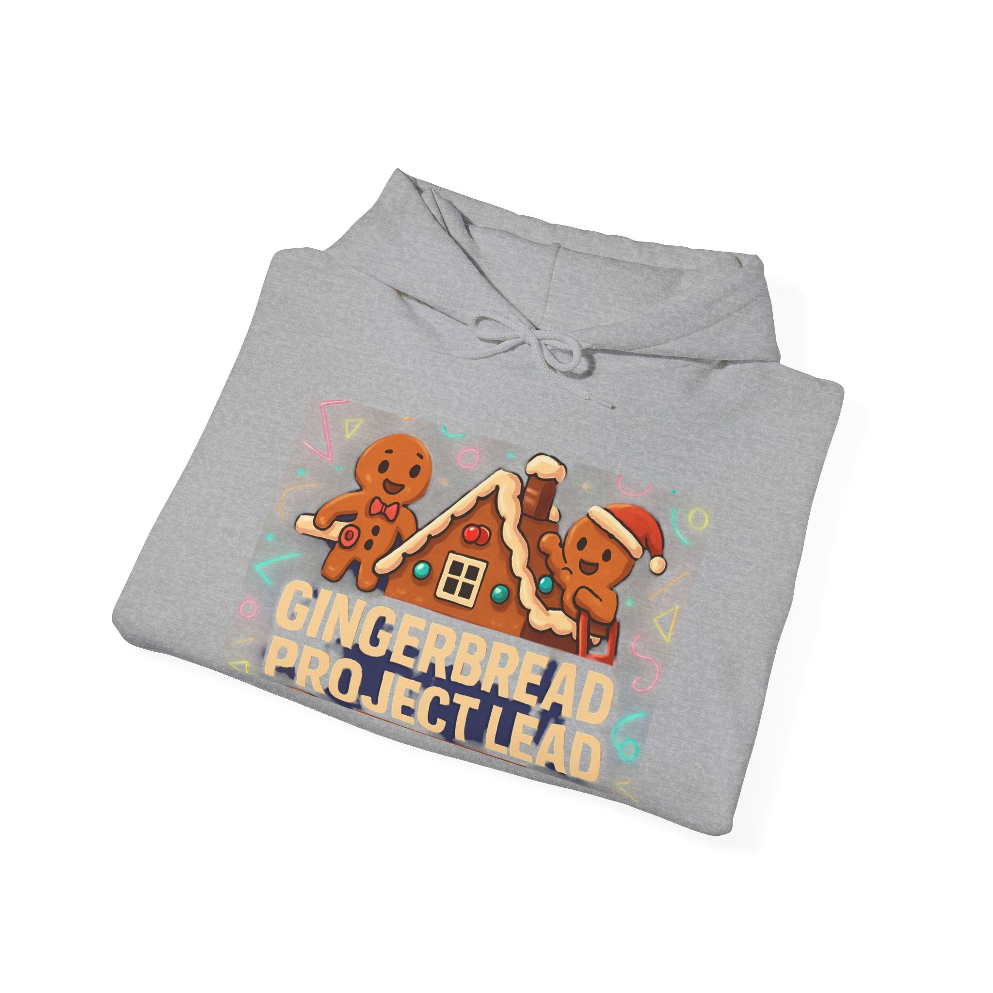 Gingerbread Bakery Hoodie — Cute Holiday Gingerbread House & Cookies Sweatshirt