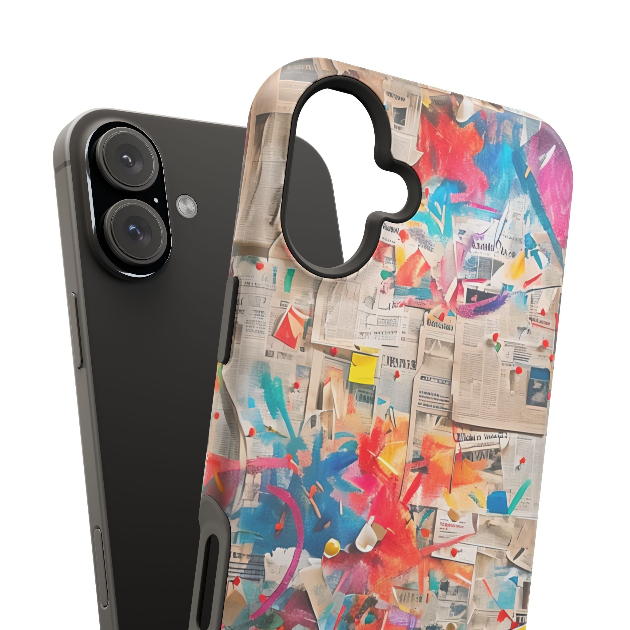 iPhone 17 Case vibrant glossy colorful art