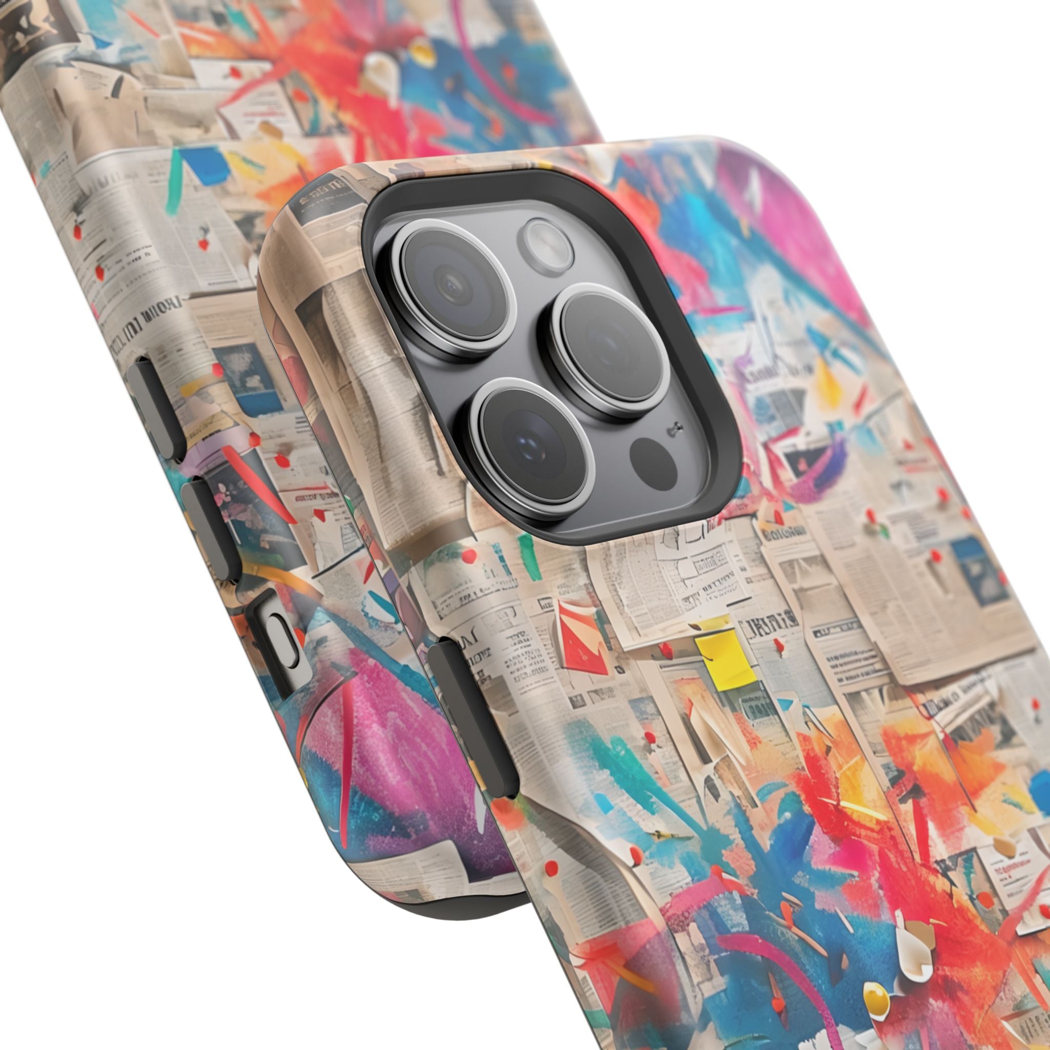 iPhone 17 Case vibrant glossy colorful art