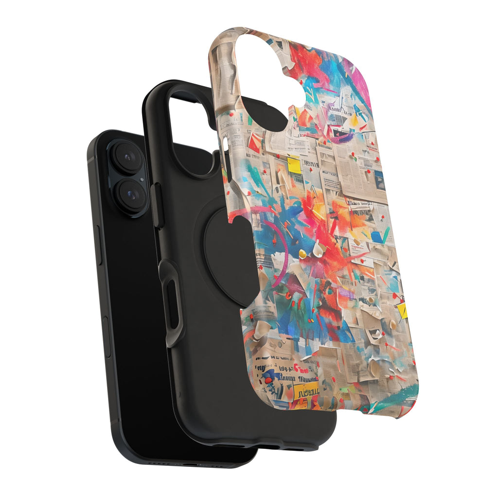 iPhone 17 Case vibrant glossy colorful art