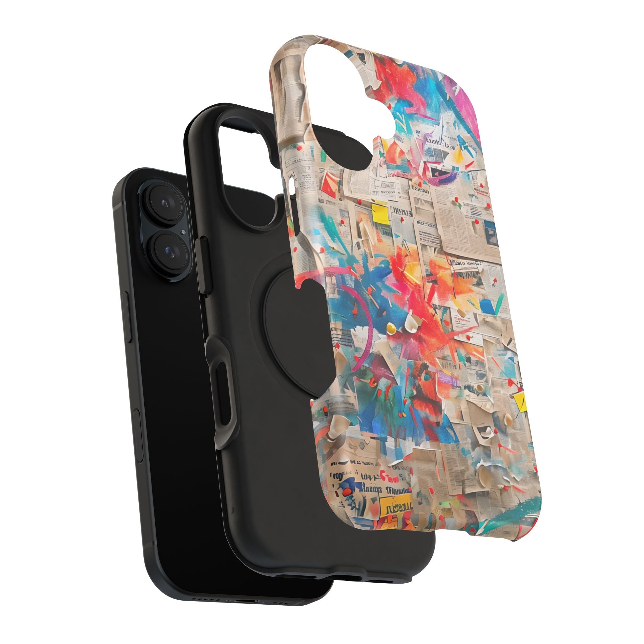 iPhone 17 Case vibrant glossy colorful art