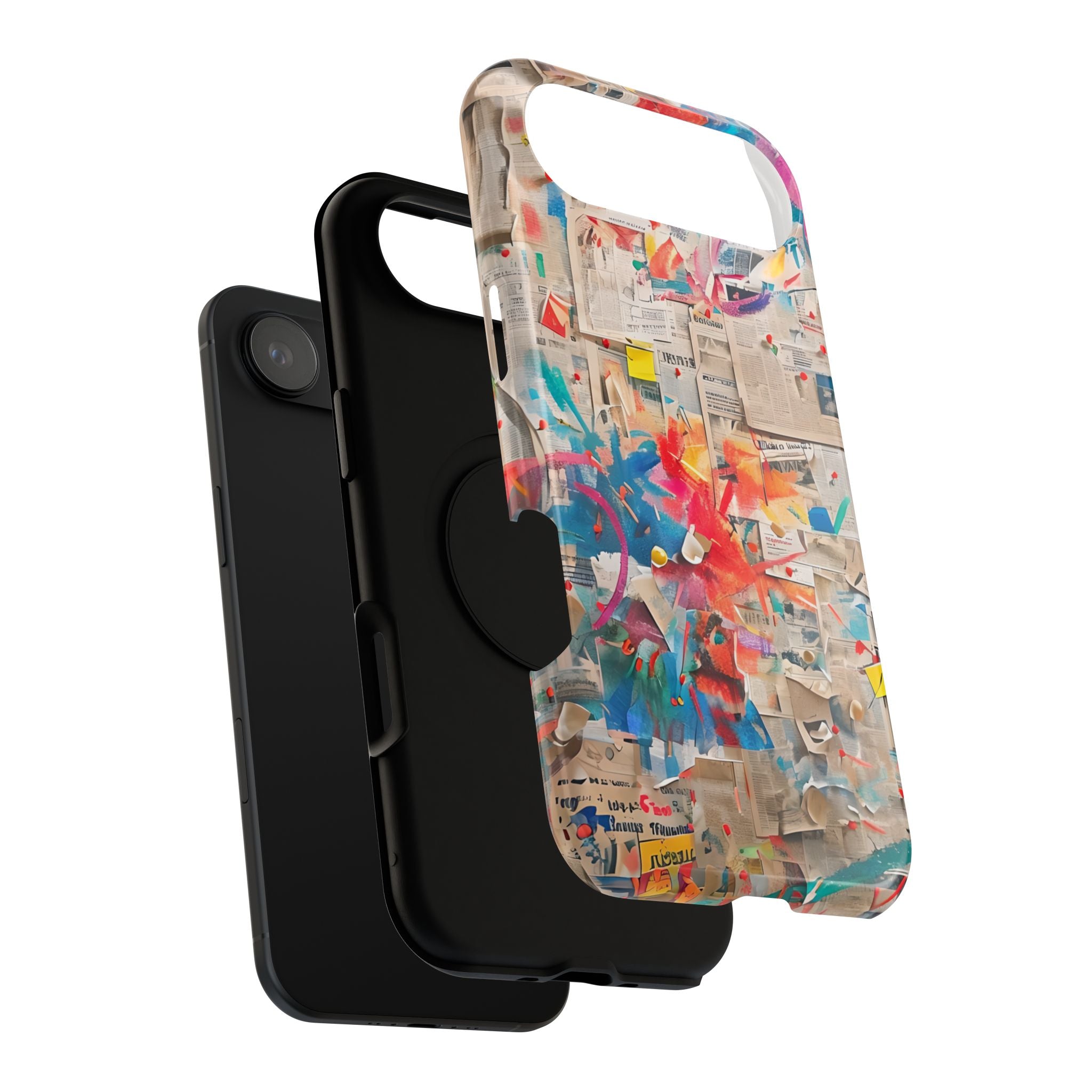 iPhone 17 Case vibrant glossy colorful art