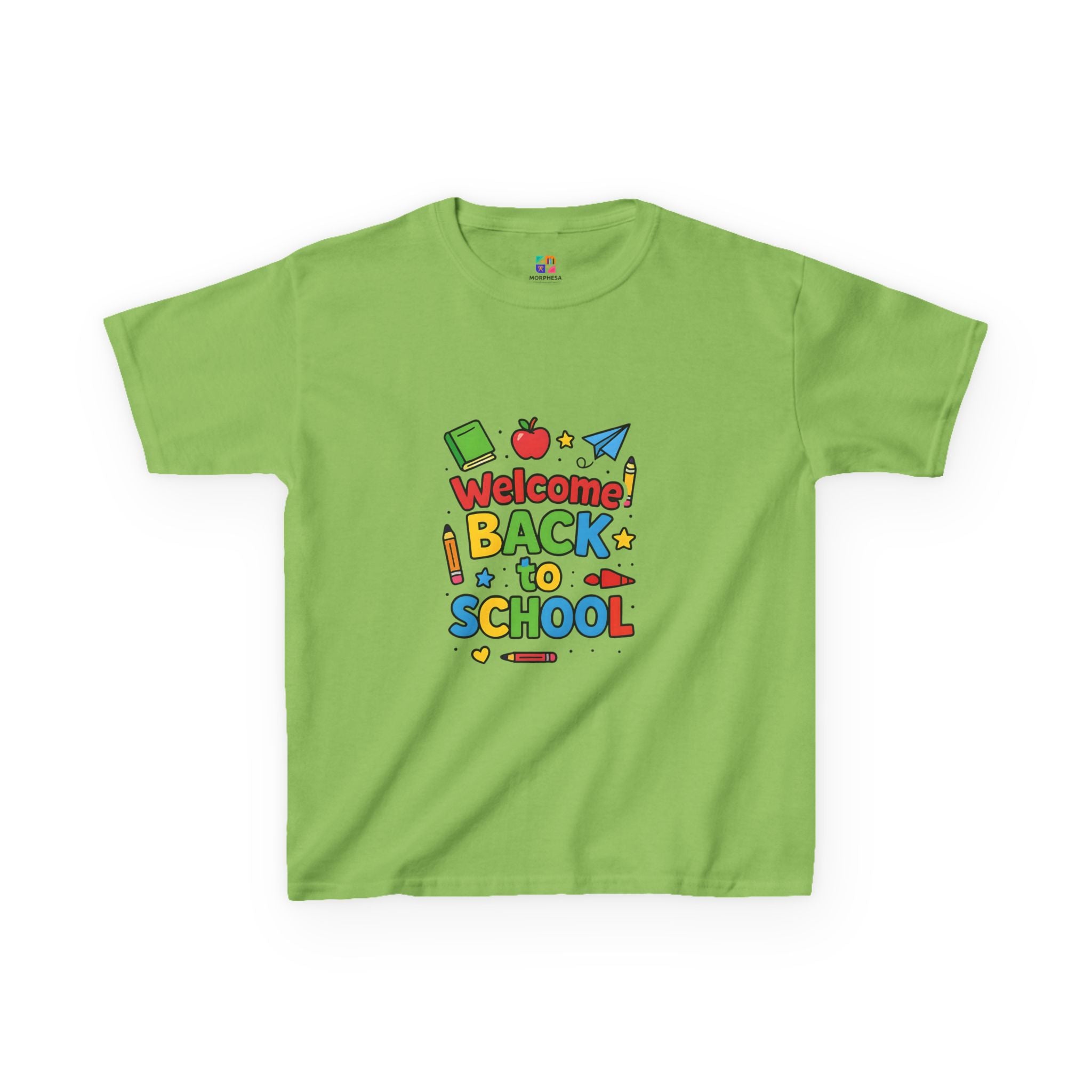 Kids School Graphic Tee, Back to School Outfit Gift Shirt, Youthful Vibrant Children's Birthday Tshirt, First Day of School Apparel, Cute