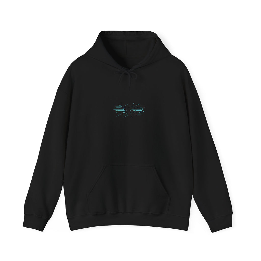 OUTSIDE HURTS Hoodie | wind-chill minimalism, winter meme