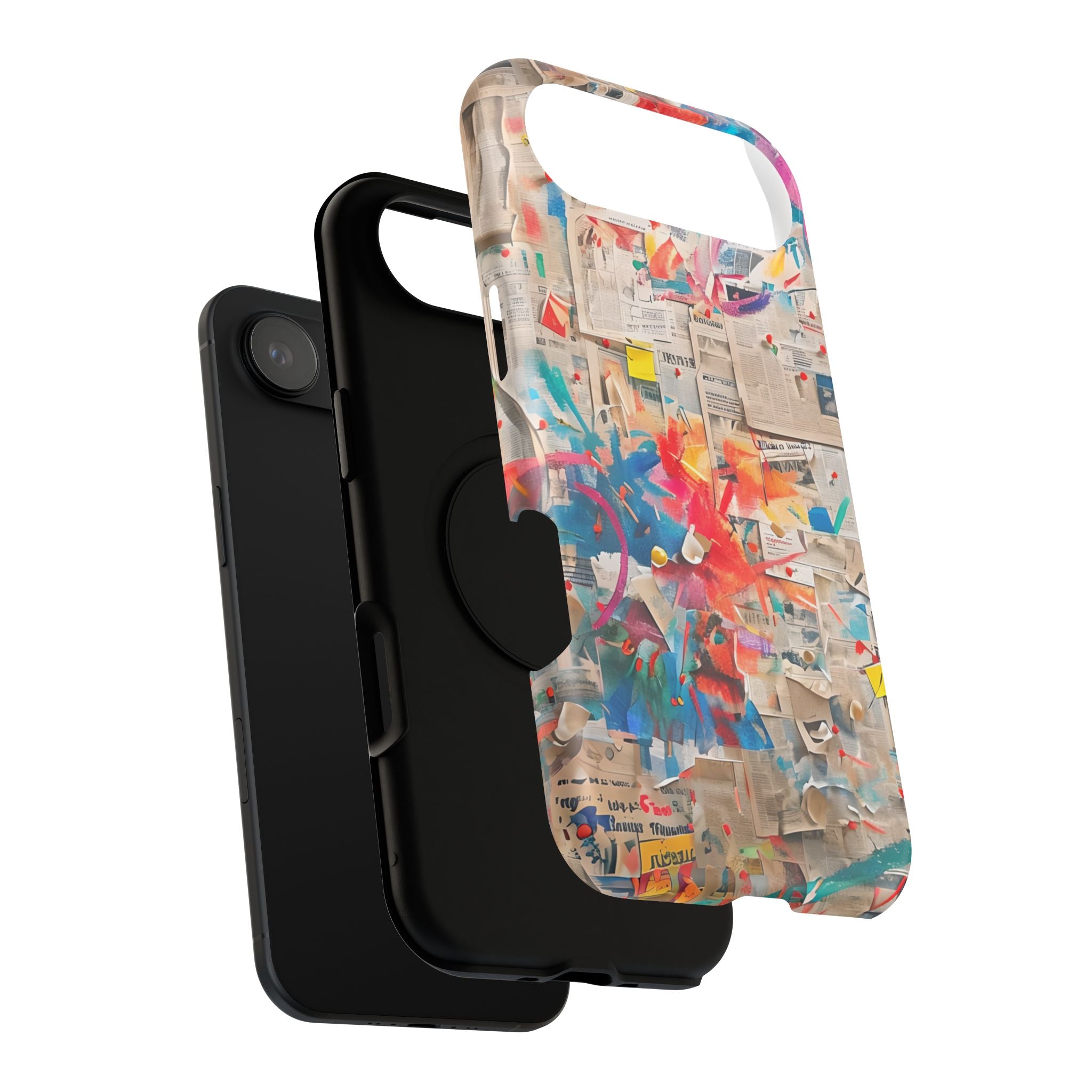 iPhone 17 Case vibrant glossy colorful art