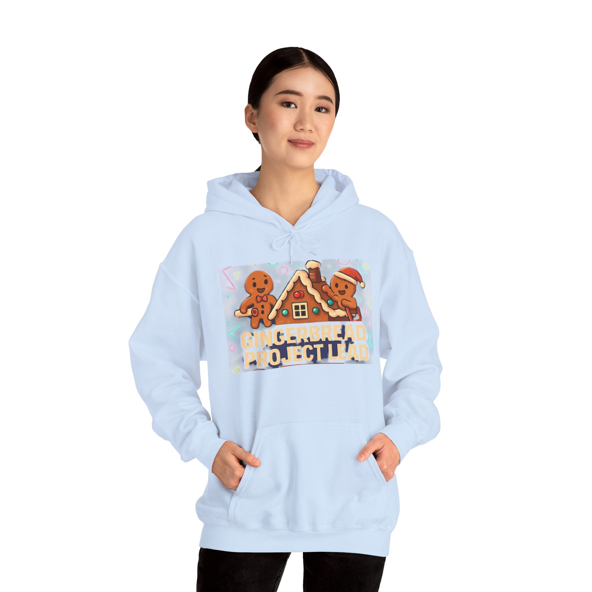Gingerbread Bakery Hoodie — Cute Holiday Gingerbread House & Cookies Sweatshirt