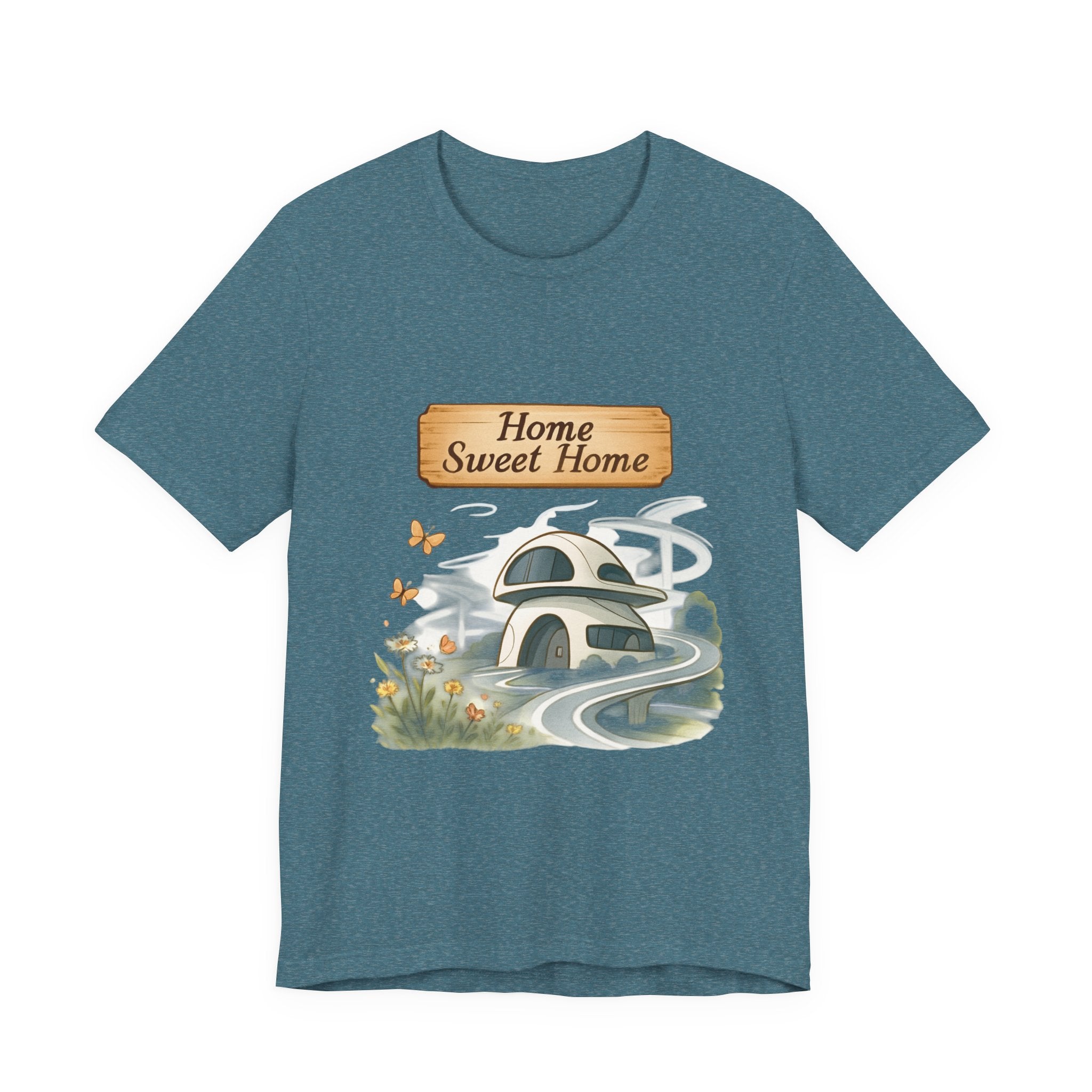 Home Sweet Home T-Shirt – Cozy Cottage Graphic Tee