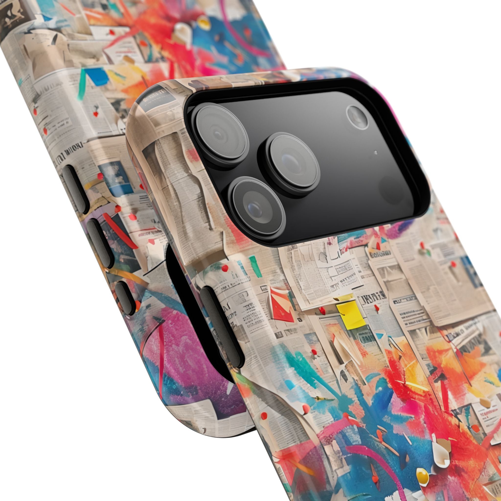 iPhone 17 Case vibrant glossy colorful art