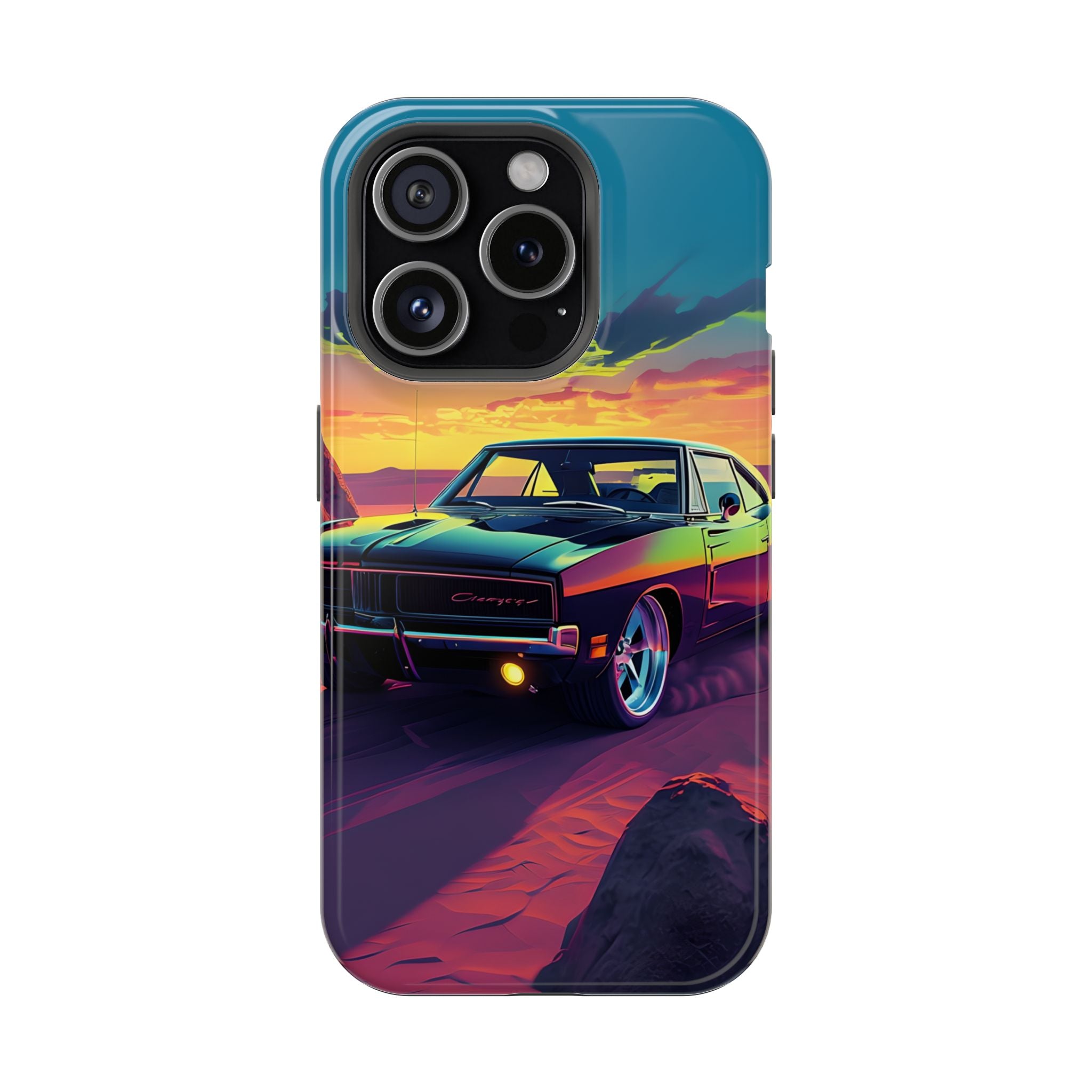 iPhone 17 Case - Retro Muscular Car Design