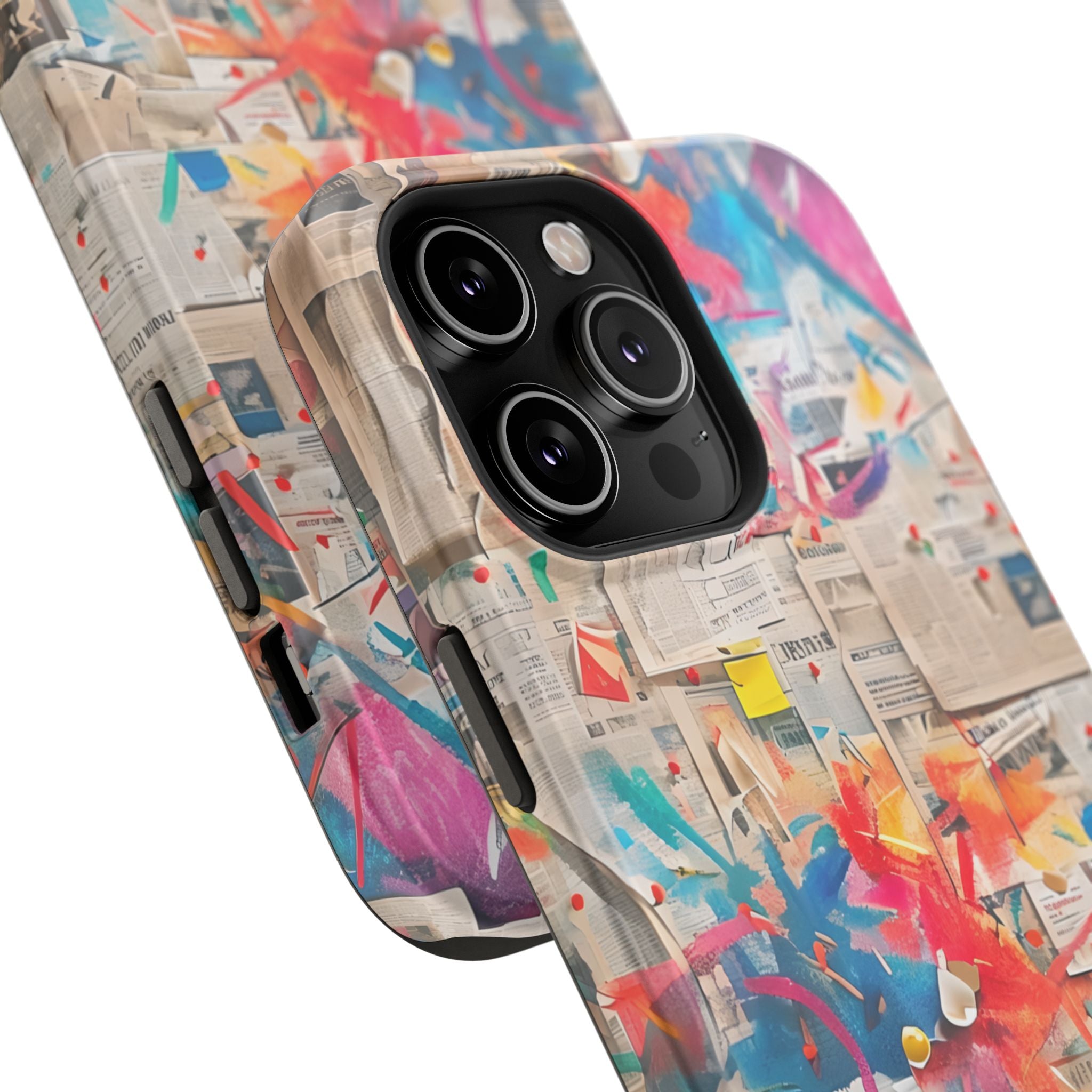 iPhone 17 Case vibrant glossy colorful art