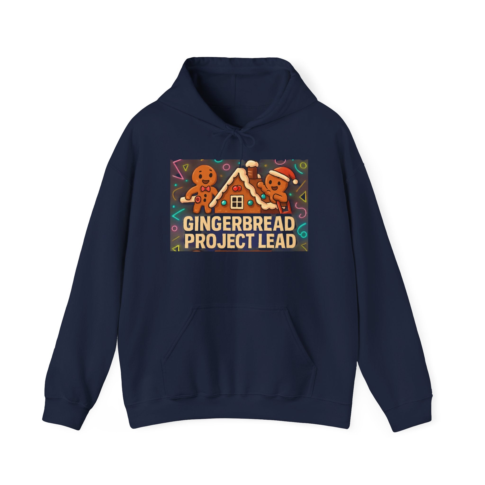 Gingerbread Bakery Hoodie — Cute Holiday Gingerbread House & Cookies Sweatshirt