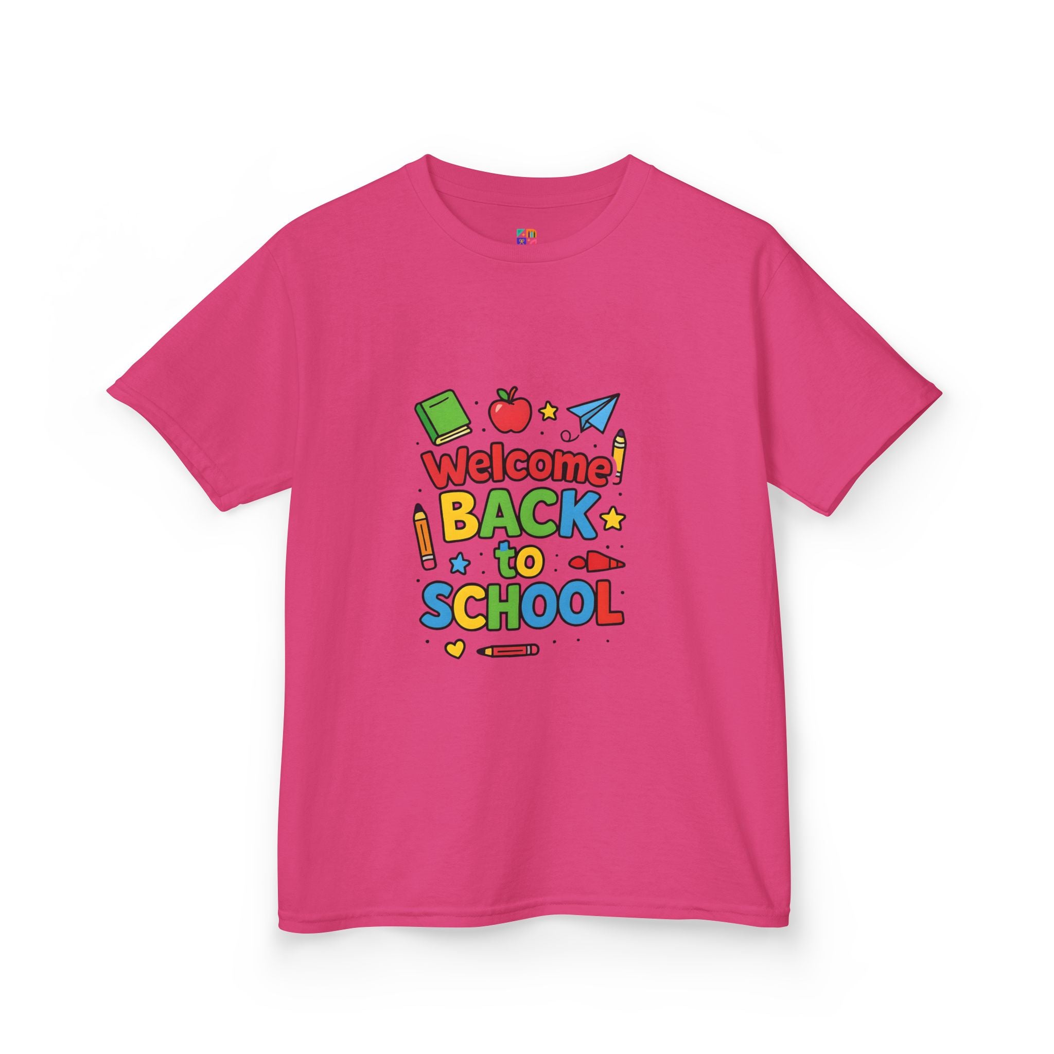 Kids School Graphic Tee, Back to School Outfit Gift Shirt, Youthful Vibrant Children's Birthday Tshirt, First Day of School Apparel, Cute