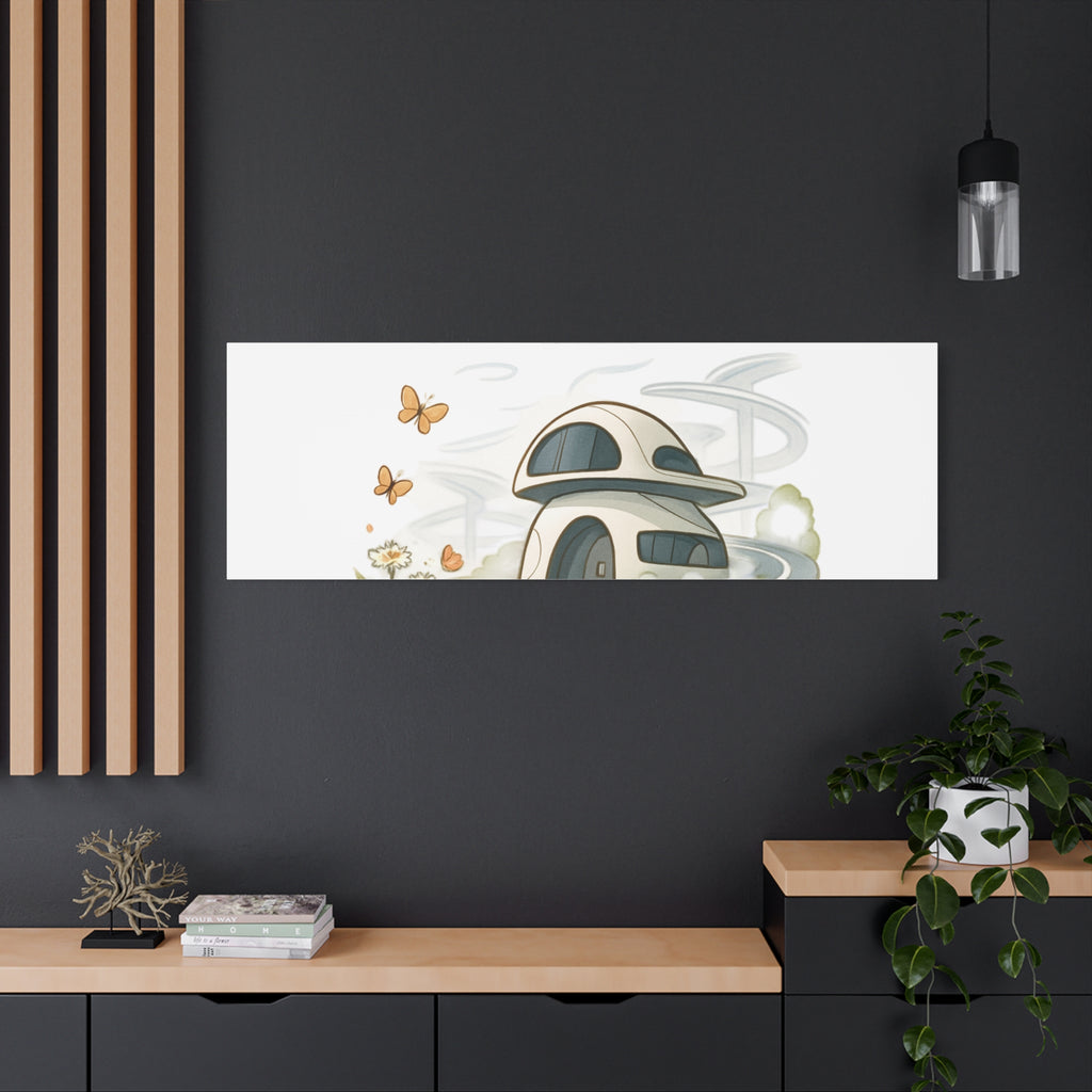 Home Sweet Home Canvas Wall Art — Cozy Cottage Matte Stretched Canvas