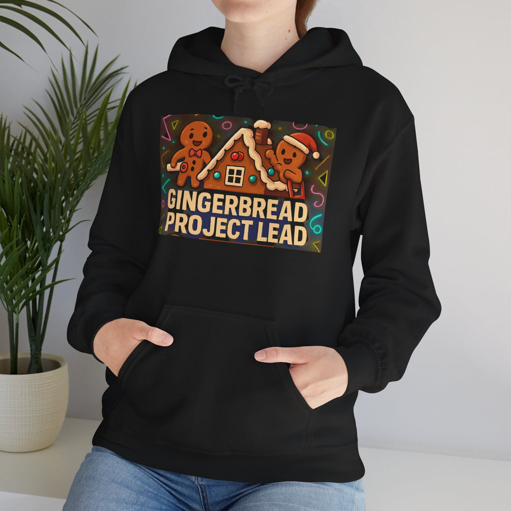 Gingerbread Bakery Hoodie — Cute Holiday Gingerbread House & Cookies Sweatshirt