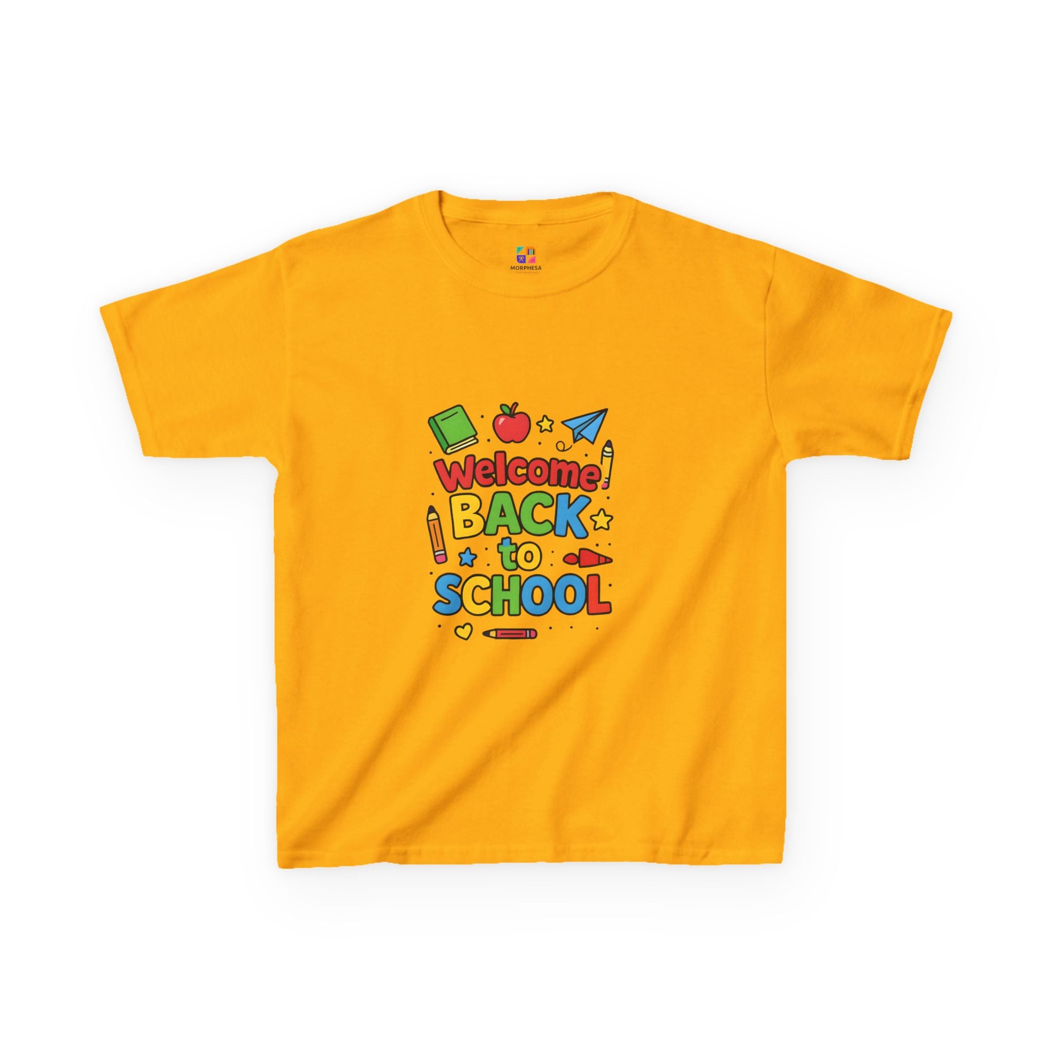 Kids School Graphic Tee, Back to School Outfit Gift Shirt, Youthful Vibrant Children's Birthday Tshirt, First Day of School Apparel, Cute