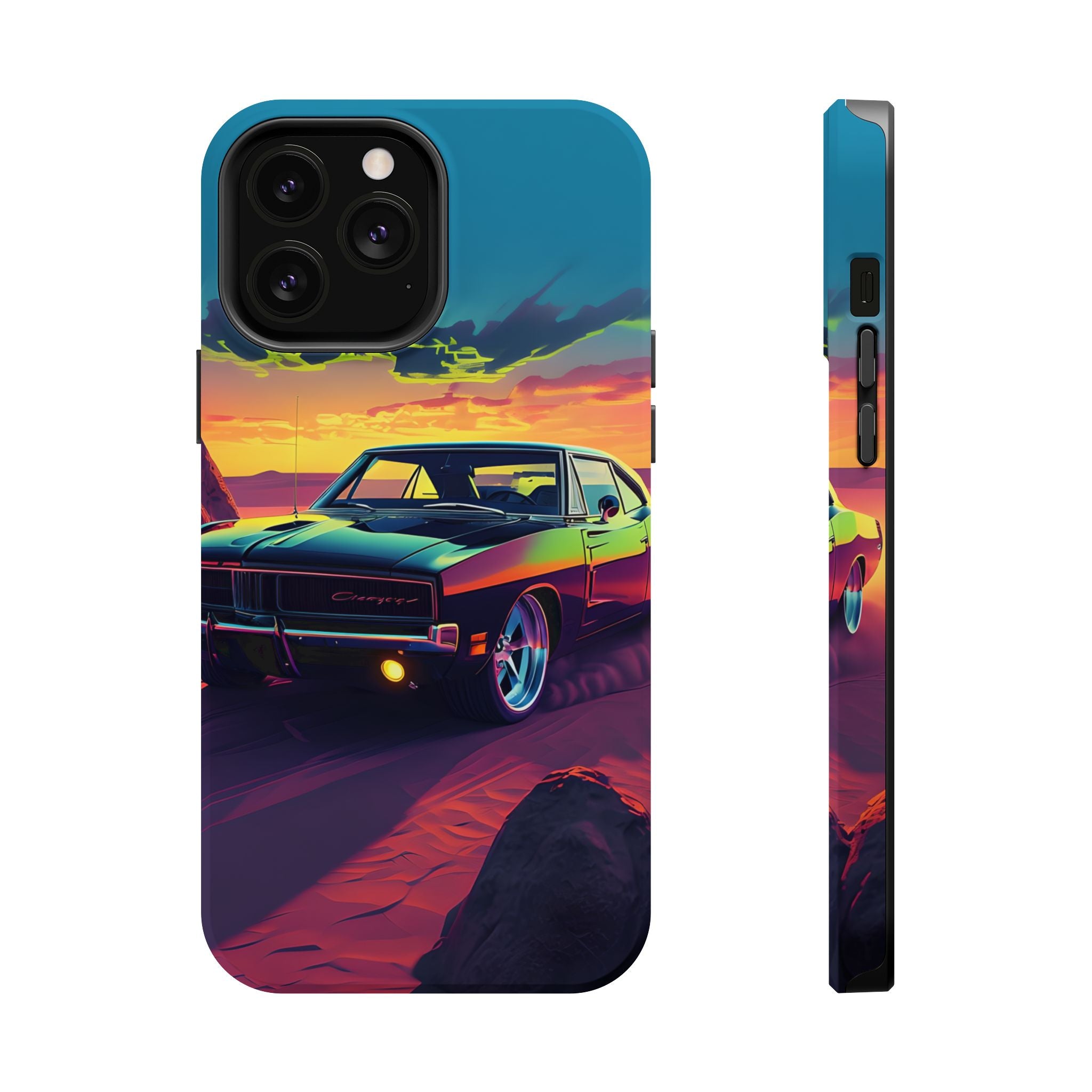 iPhone 17 Case - Retro Muscular Car Design