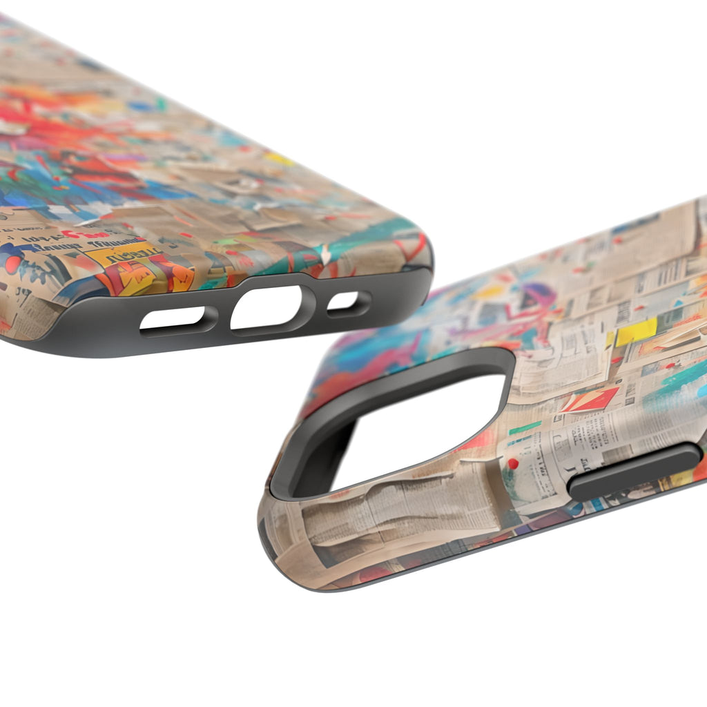 iPhone 17 Case vibrant glossy colorful art