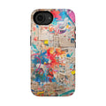 iPhone 17 Case vibrant glossy colorful art