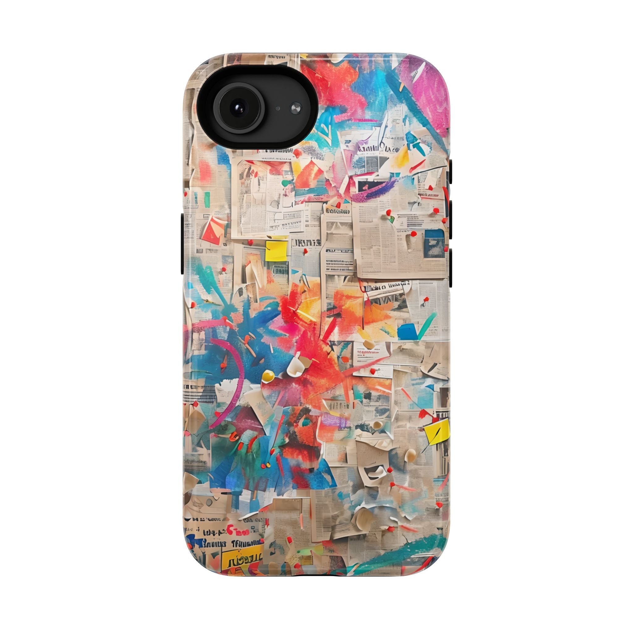 iPhone 17 Case vibrant glossy colorful art
