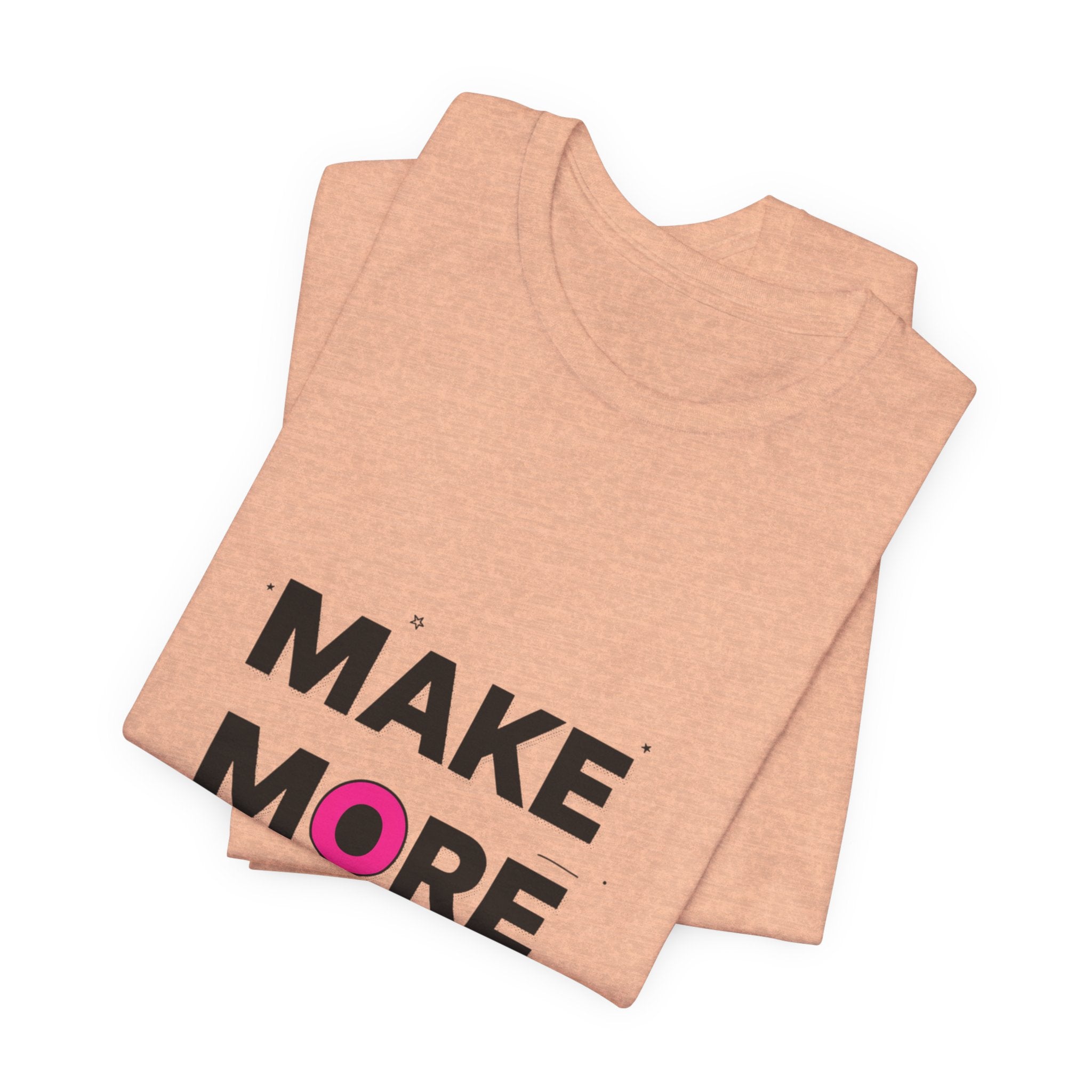 MAKE MORE ZINES Tee | ransom collage shirt, zine style cutout letters