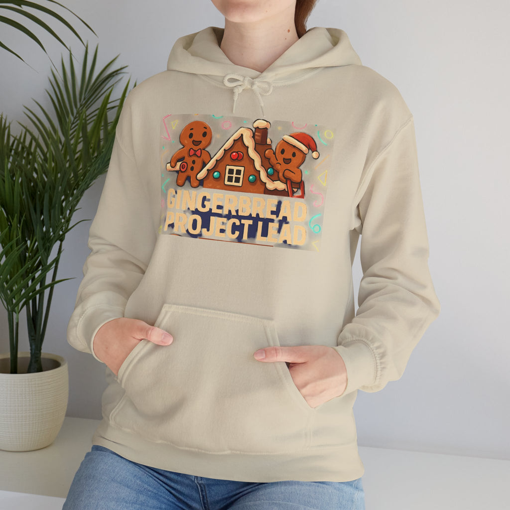 Gingerbread Bakery Hoodie — Cute Holiday Gingerbread House & Cookies Sweatshirt