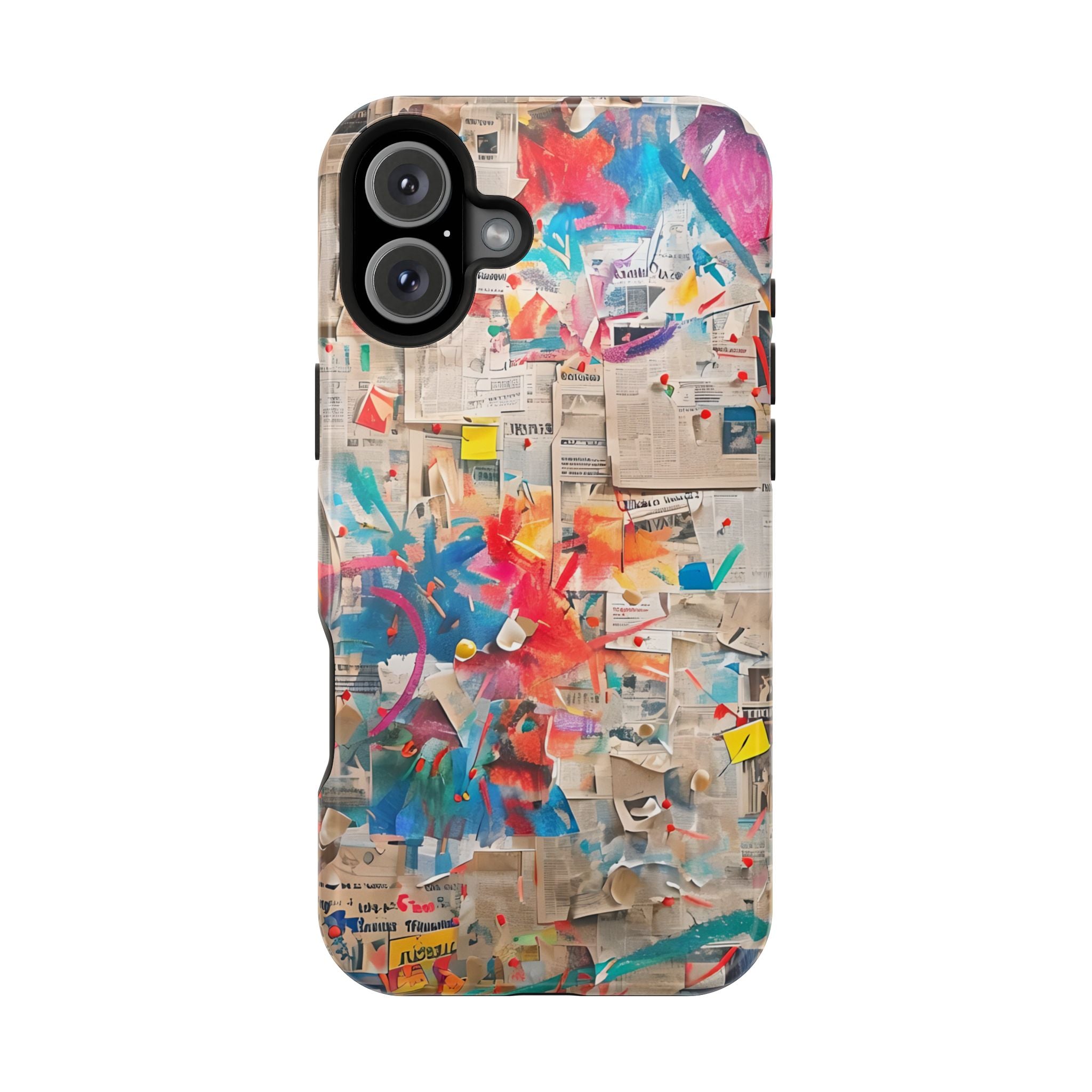 iPhone 17 Case vibrant glossy colorful art