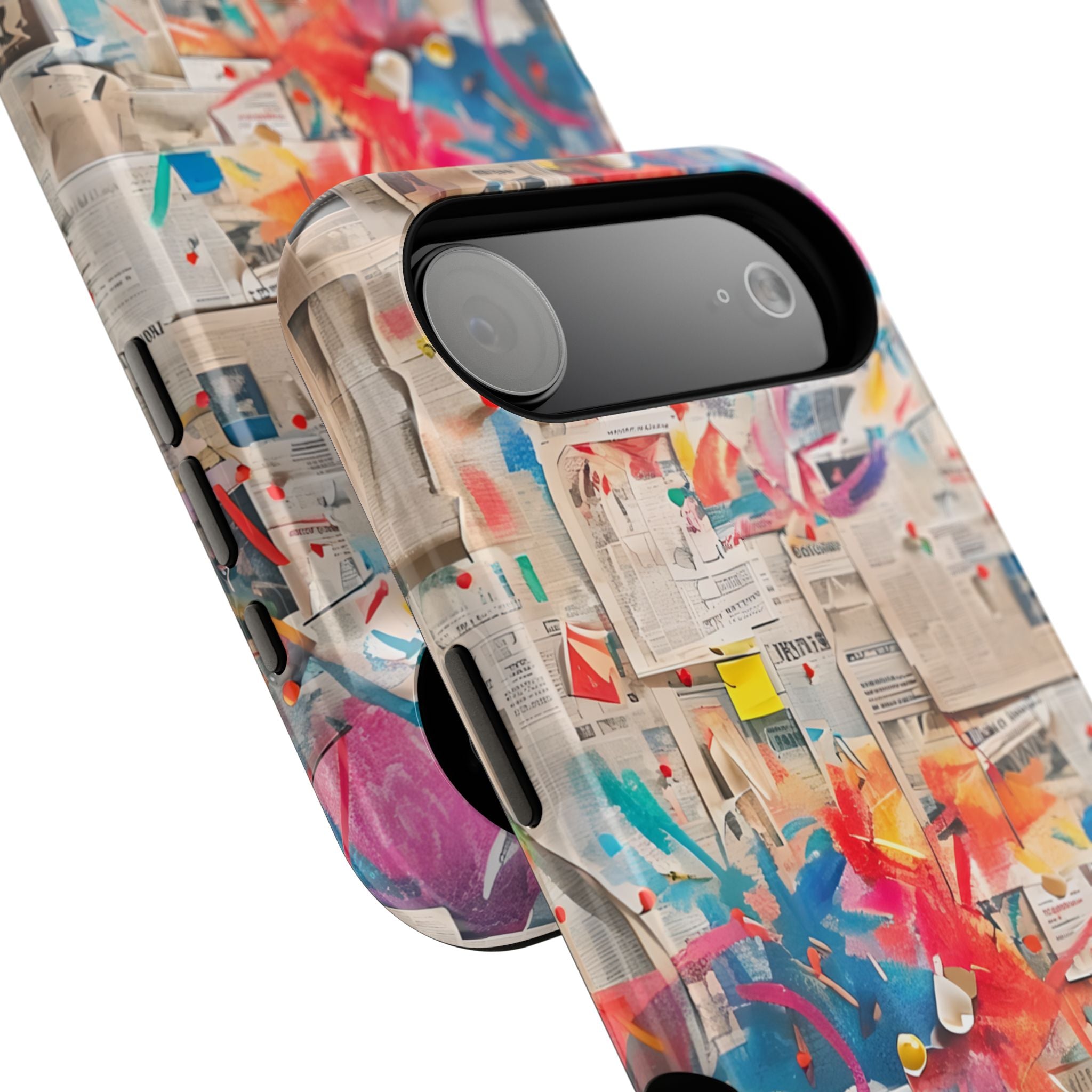 iPhone 17 Case vibrant glossy colorful art