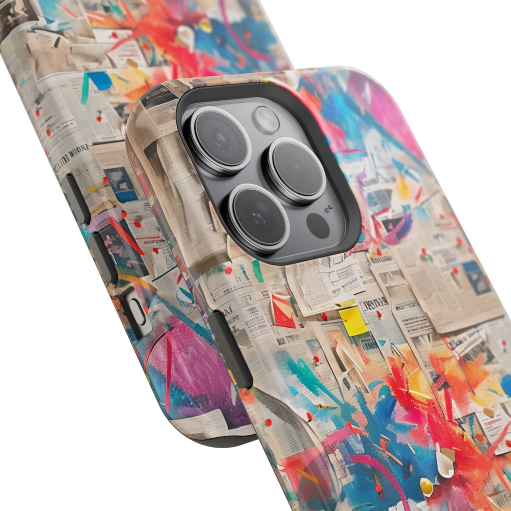 iPhone 17 Case vibrant glossy colorful art