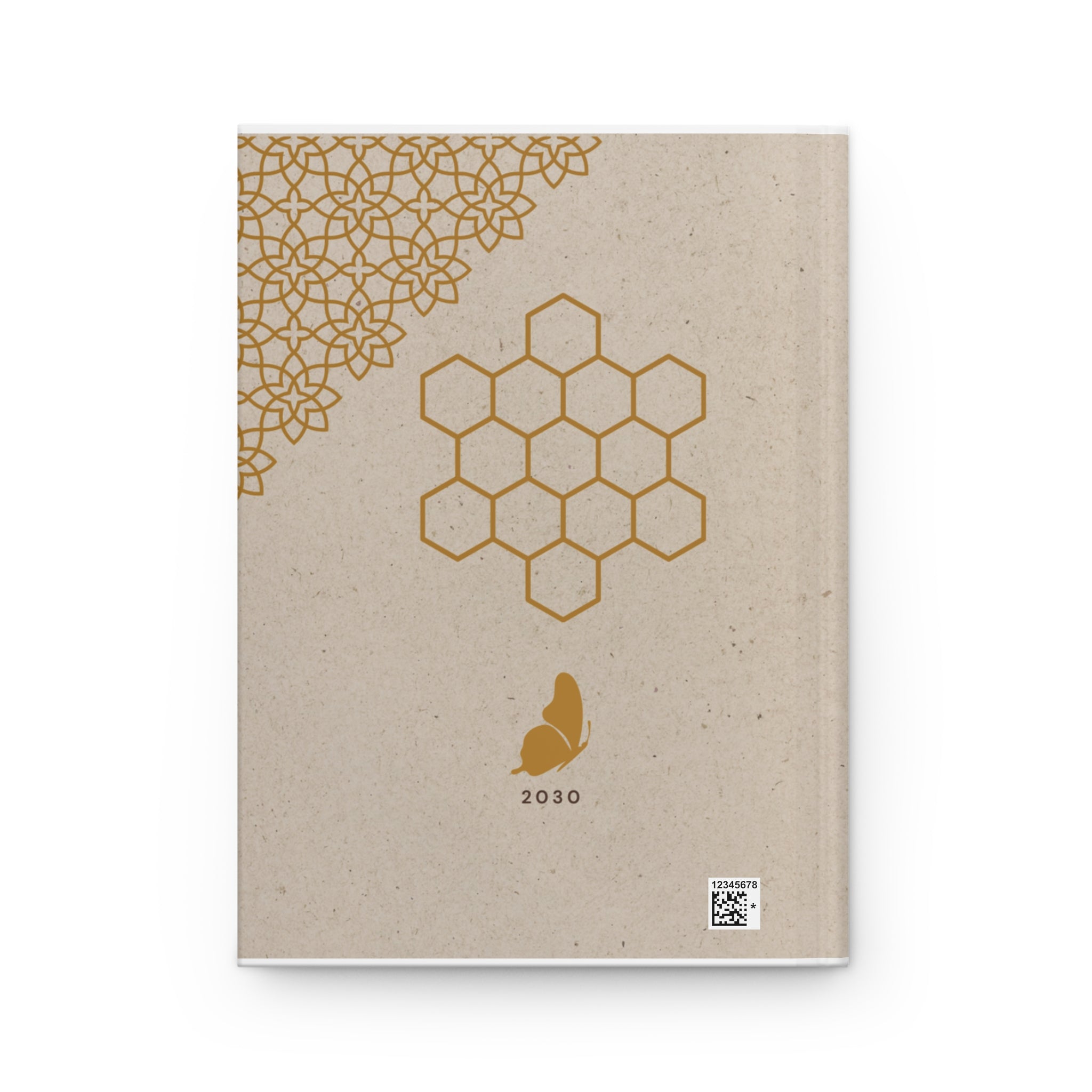 Butterfly-Inspired Hardcover Journal for Thoughts & Ideas, Perfect for Writers, Students, Gifts, Eco-Friendly, Notebooks, Mental Wellness