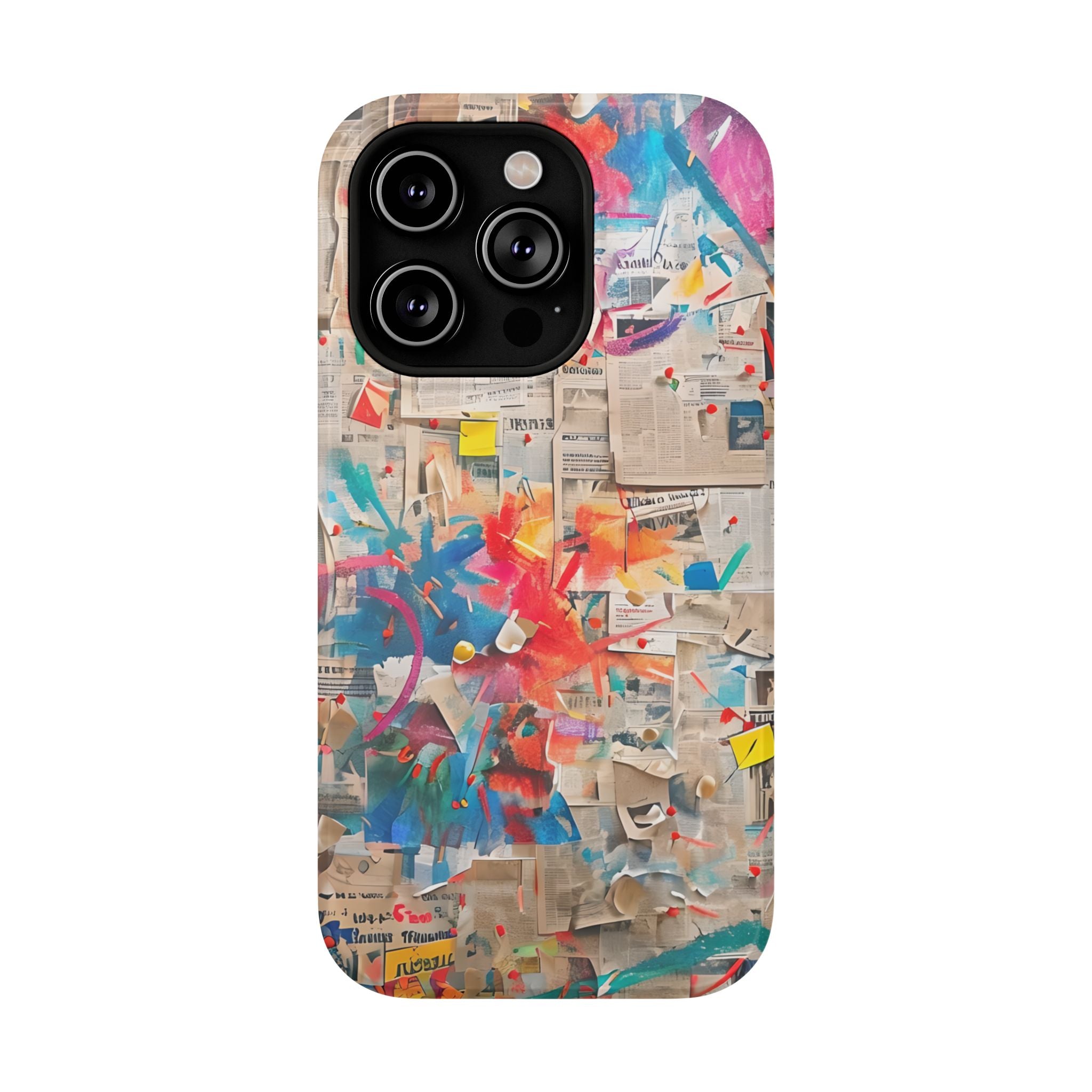 iPhone 17 Case vibrant glossy colorful art