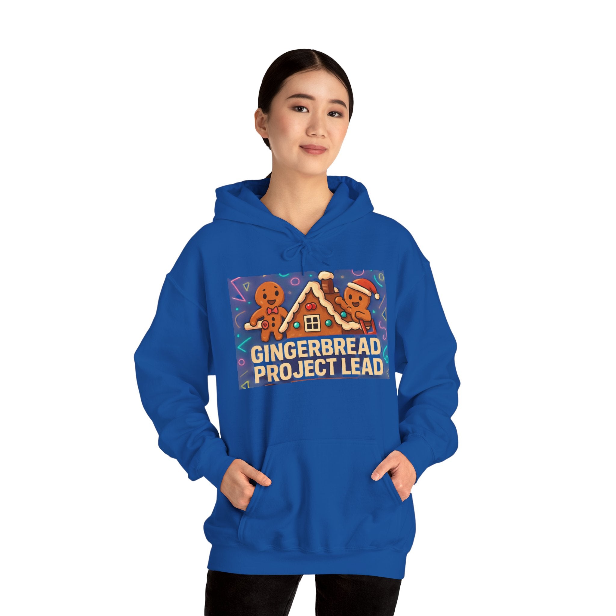 Gingerbread Bakery Hoodie — Cute Holiday Gingerbread House & Cookies Sweatshirt