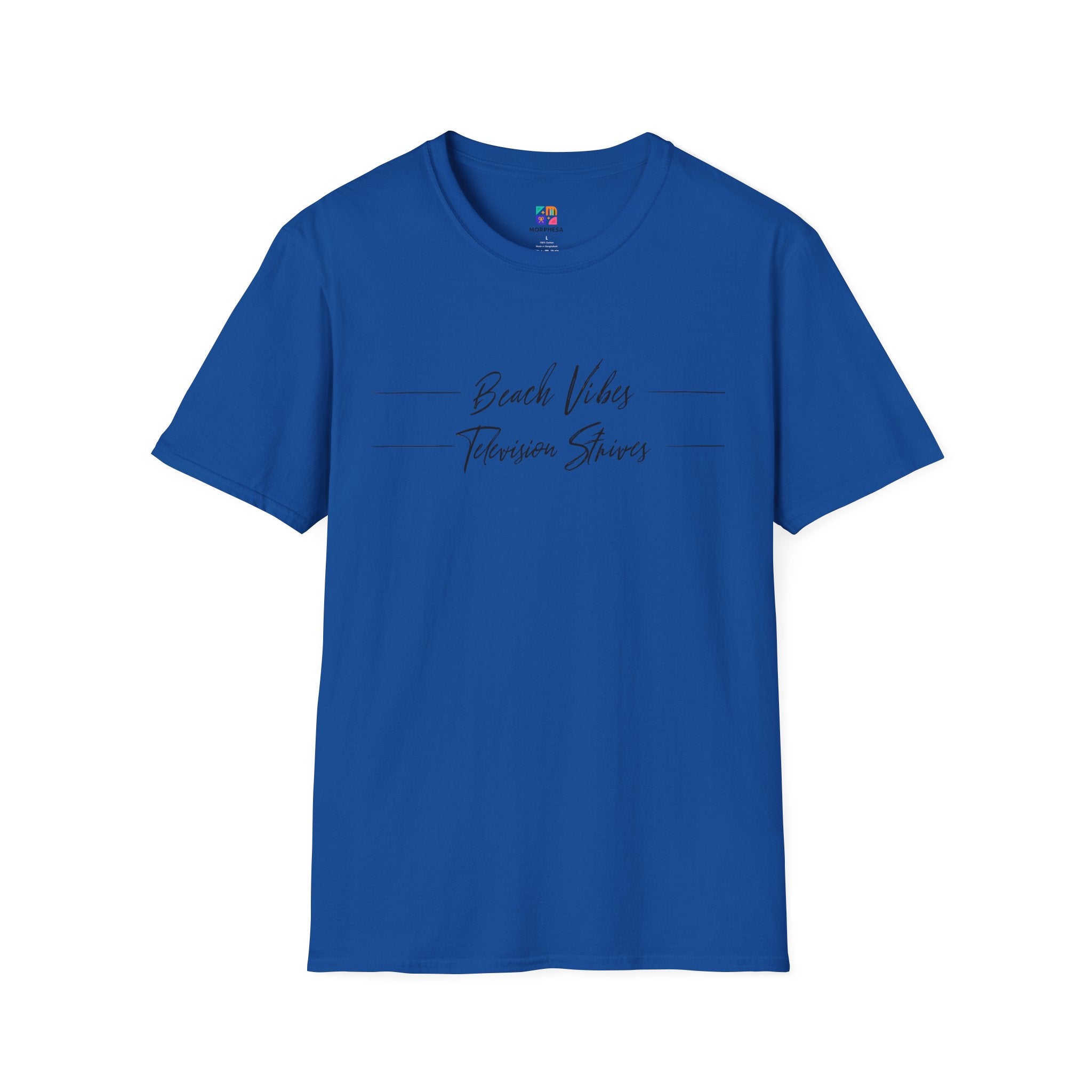 Retro Beach Vibes Unisex Softstyle T-Shirt, Casual Summer Tee, Vintage Style Shirt, Music Lover Gift, Relaxed Fit Apparel