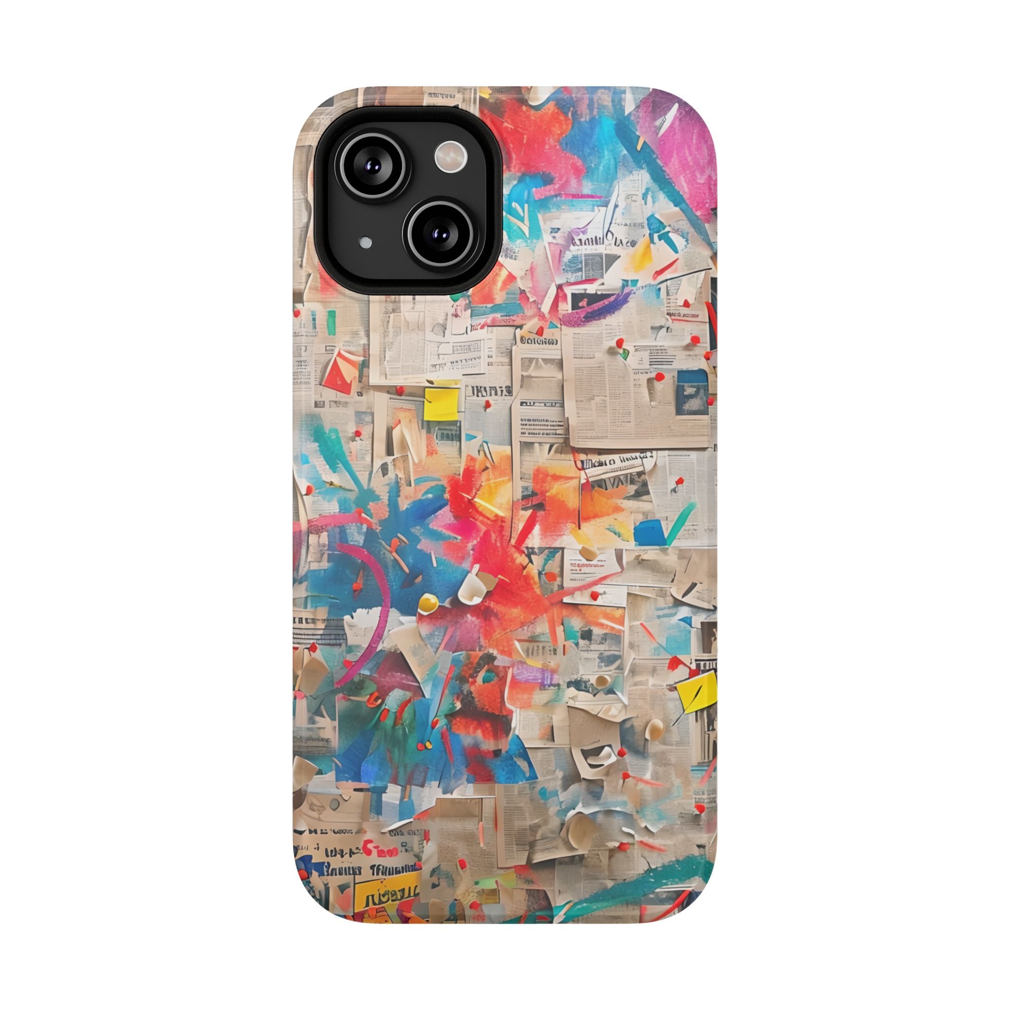 iPhone 17 Case vibrant glossy colorful art