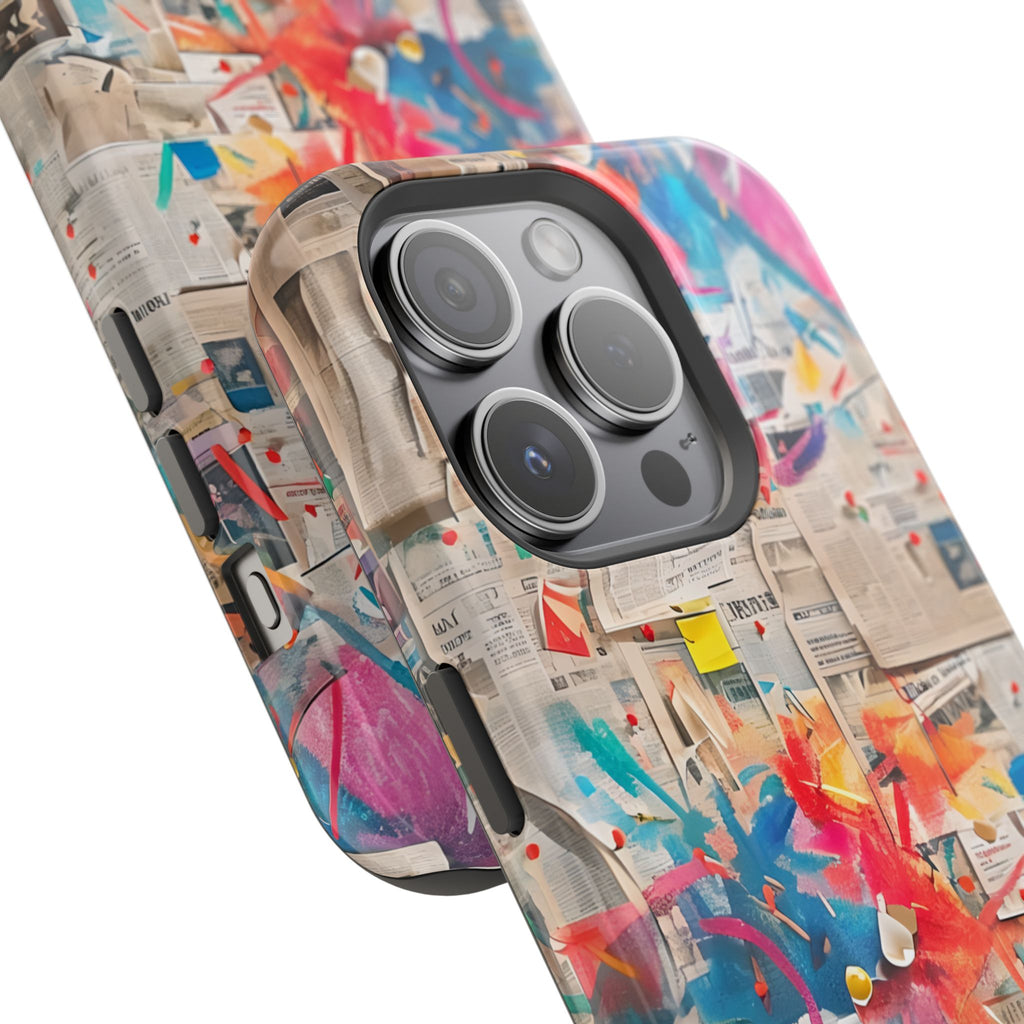 iPhone 17 Case vibrant glossy colorful art