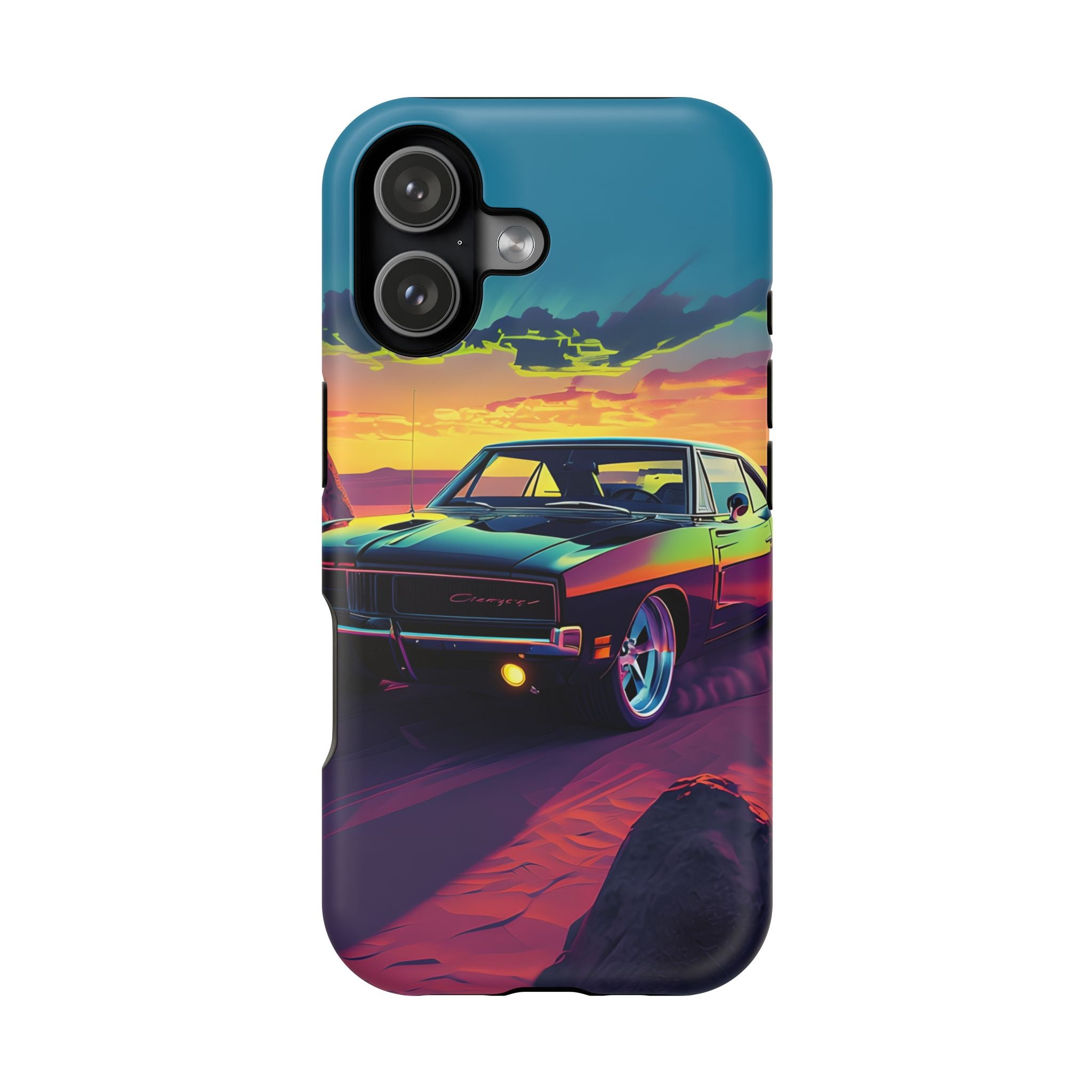 iPhone 17 Case - Retro Muscular Car Design