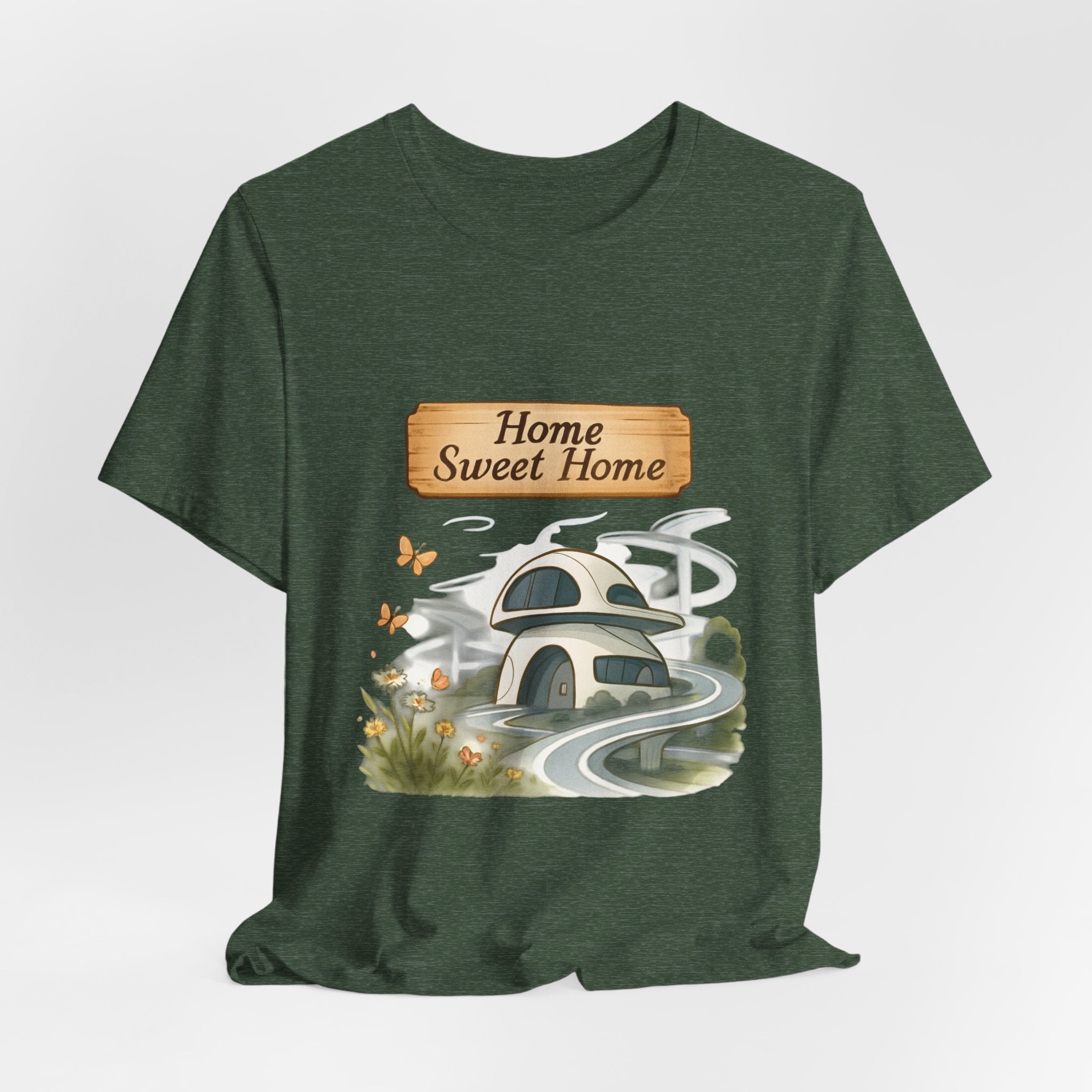 Home Sweet Home T-Shirt – Cozy Cottage Graphic Tee