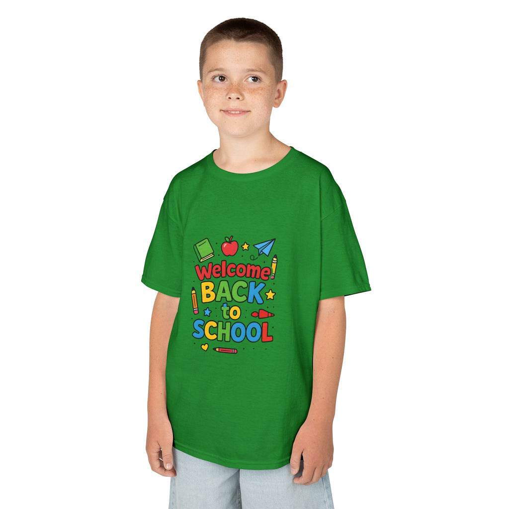 Kids School Graphic Tee, Back to School Outfit Gift Shirt, Youthful Vibrant Children's Birthday Tshirt, First Day of School Apparel, Cute